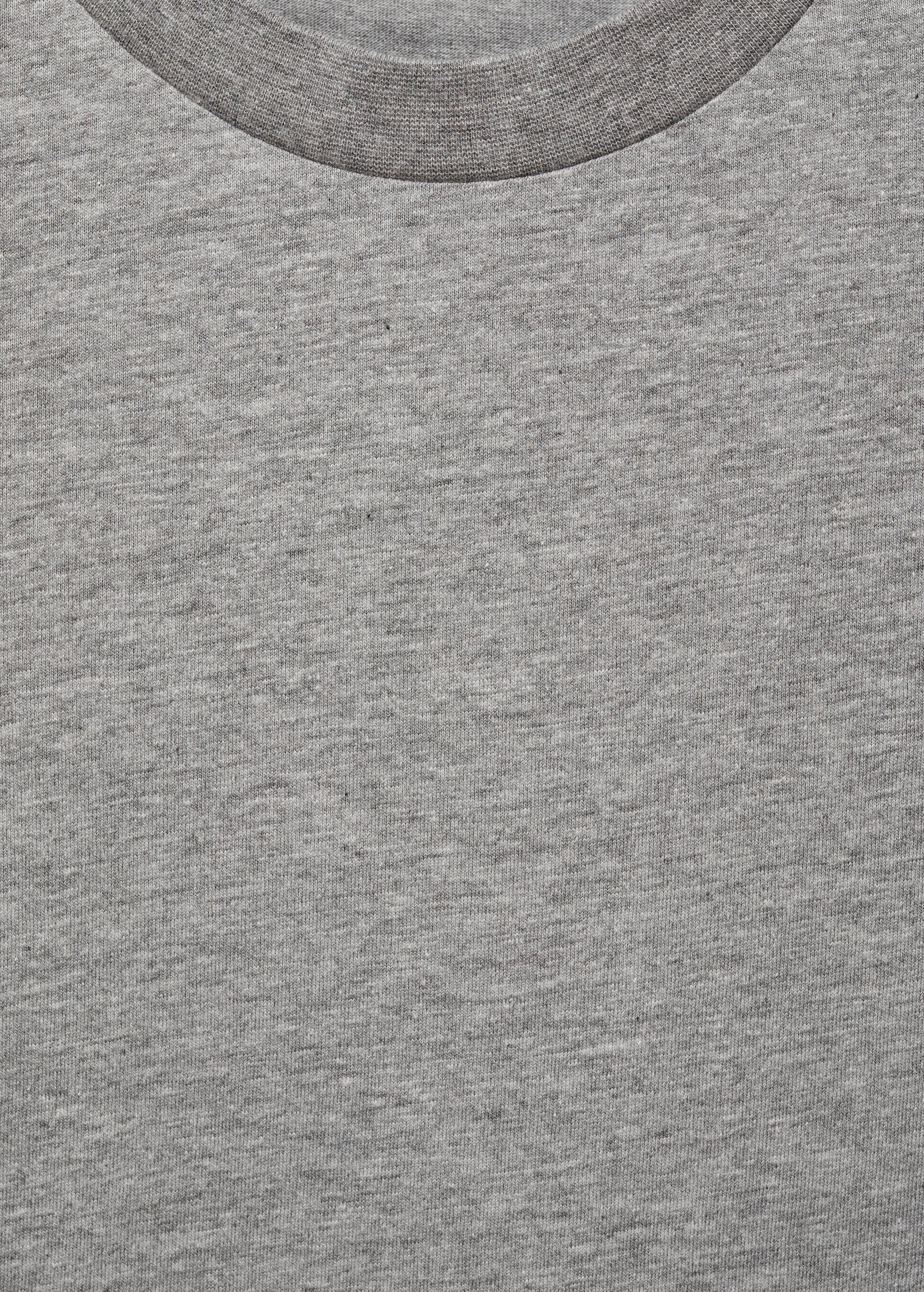 Slim Fit-Baumwoll-T-Shirt - Detail des Artikels 8