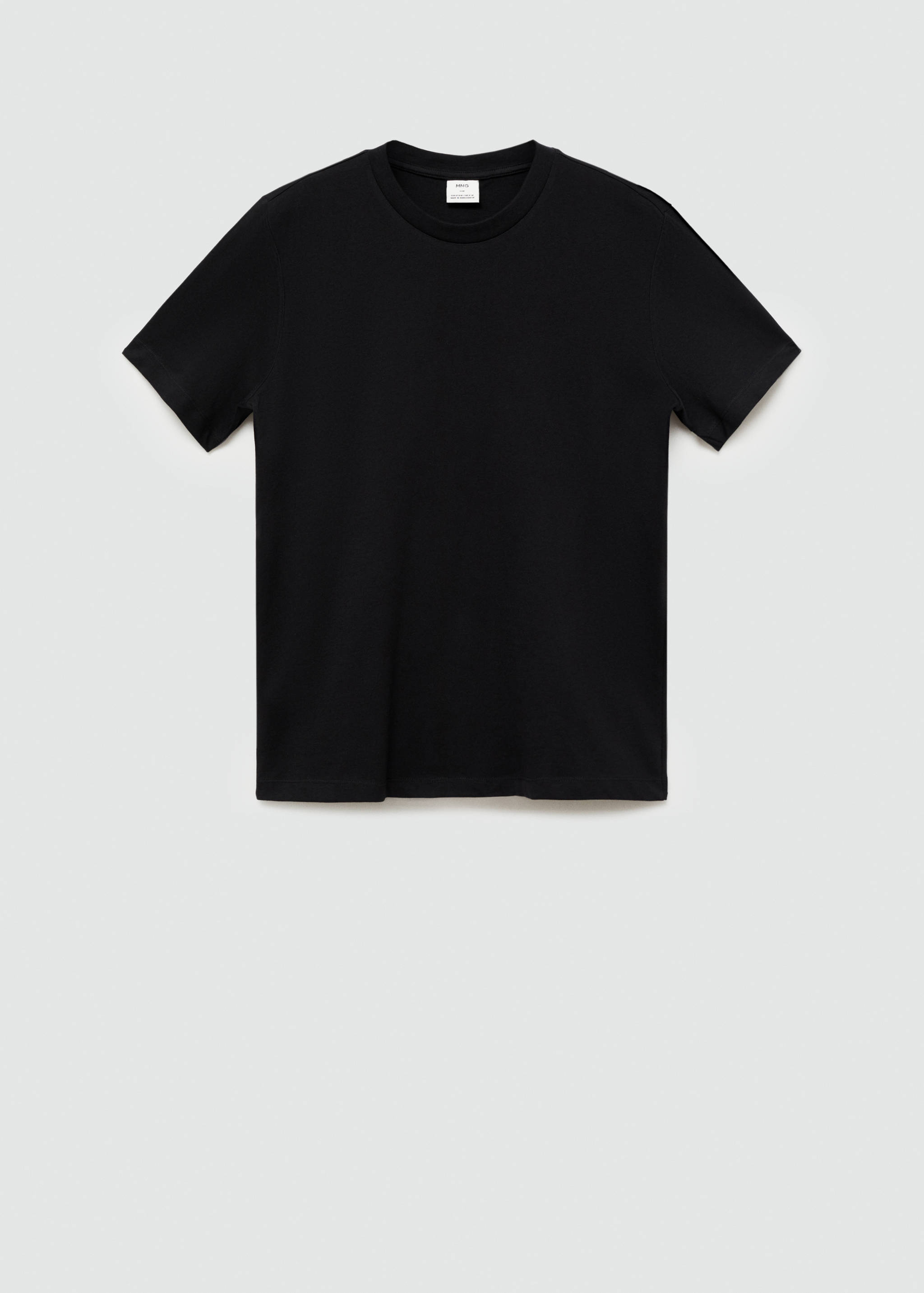 Slim-fit cotton t-shirt - Article without model