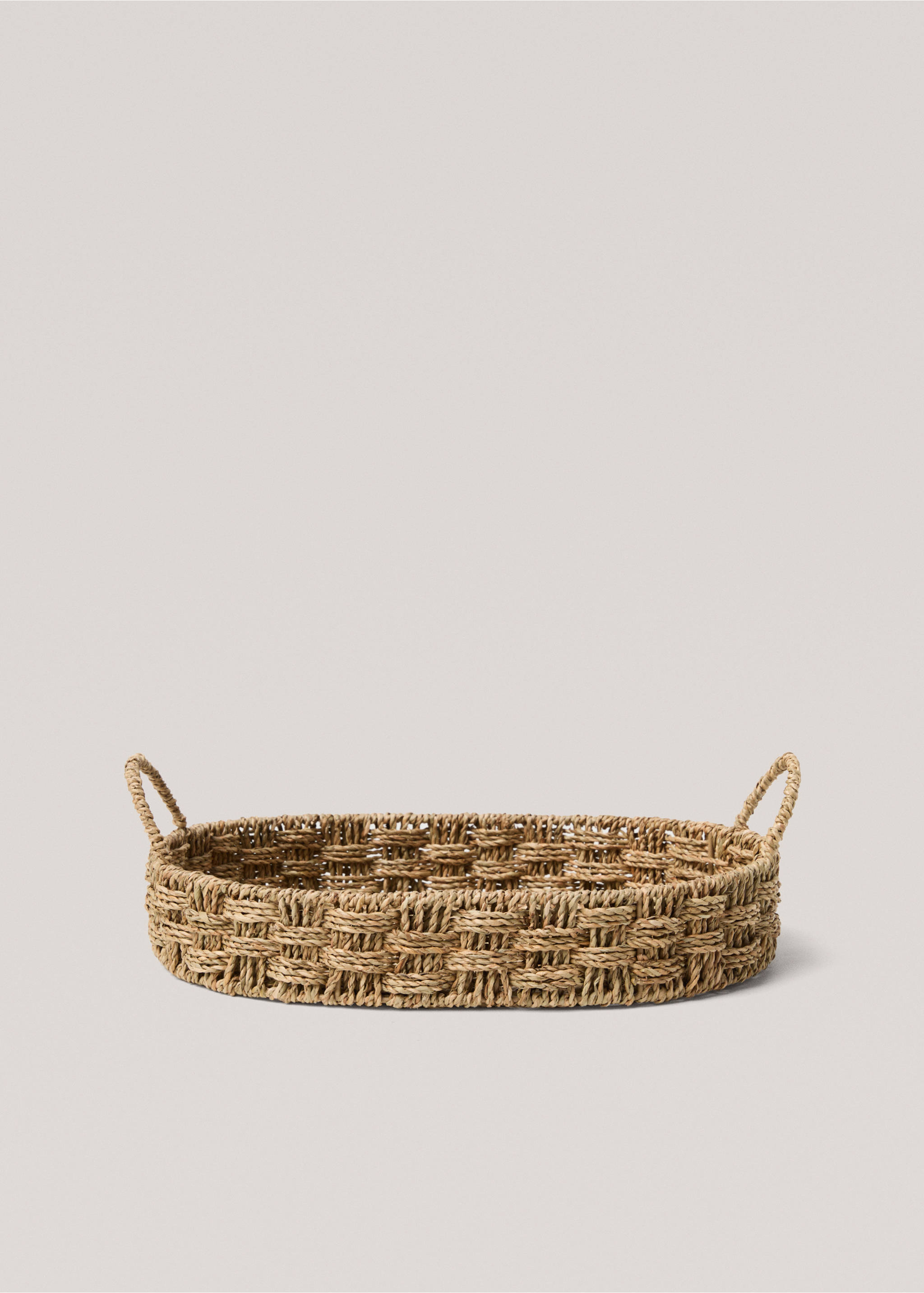 Runt bordsunderlägg naturfibrer 40x13 cm - Artikel utan modell, Brun. Ref: 77070610-00.