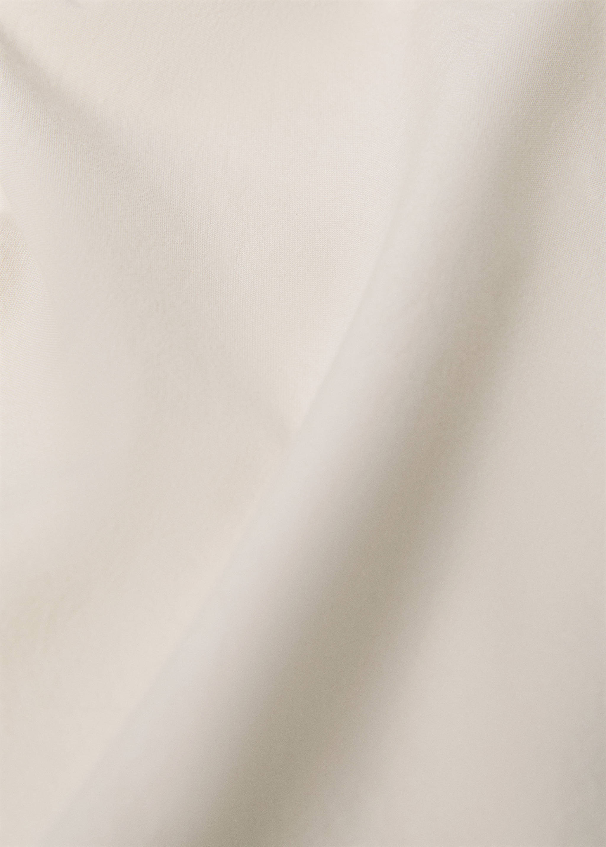 Washed cotton fitted sheet for single bed - Details of the article 2