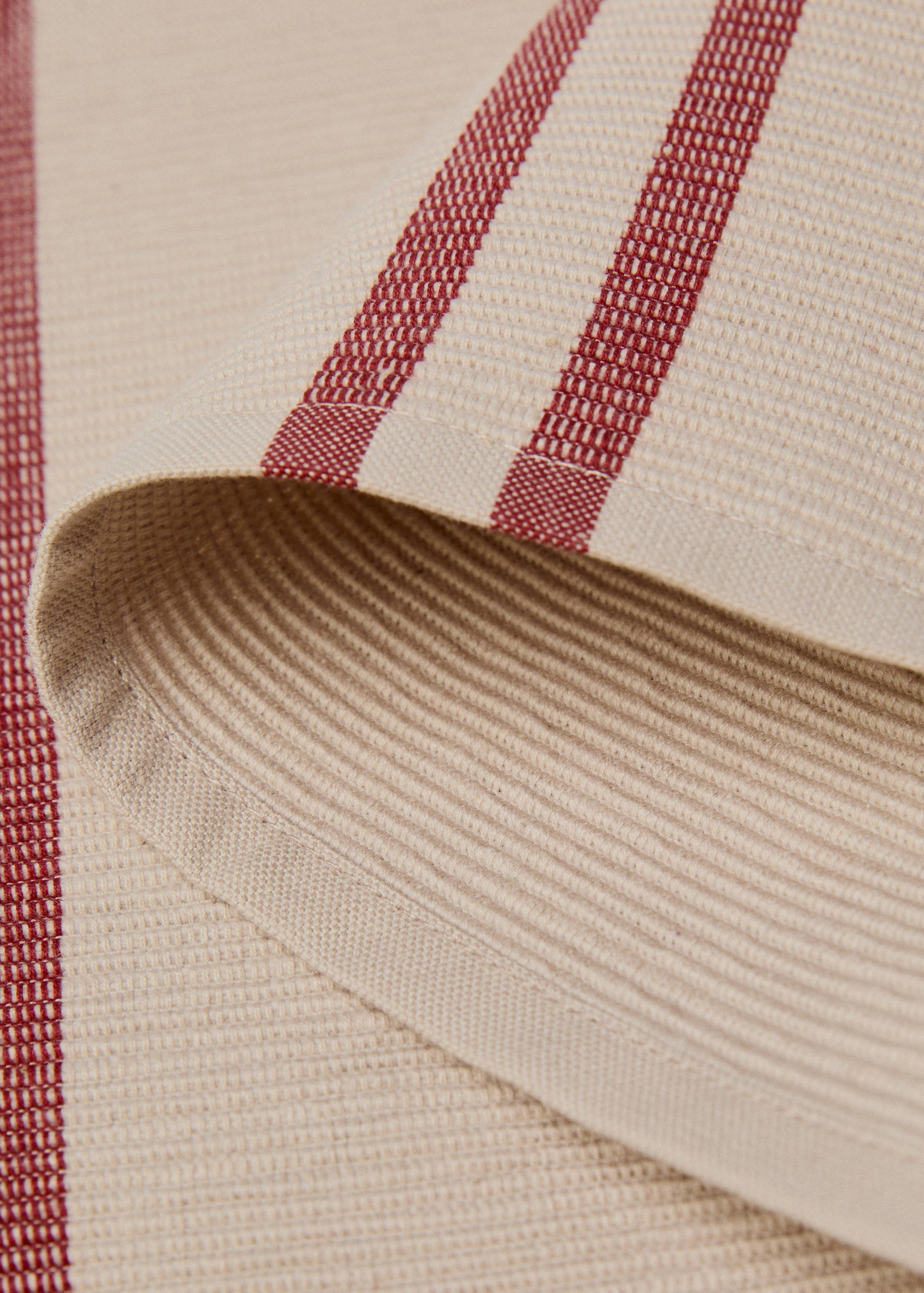Single woven cotton stripe - Details of the article 1