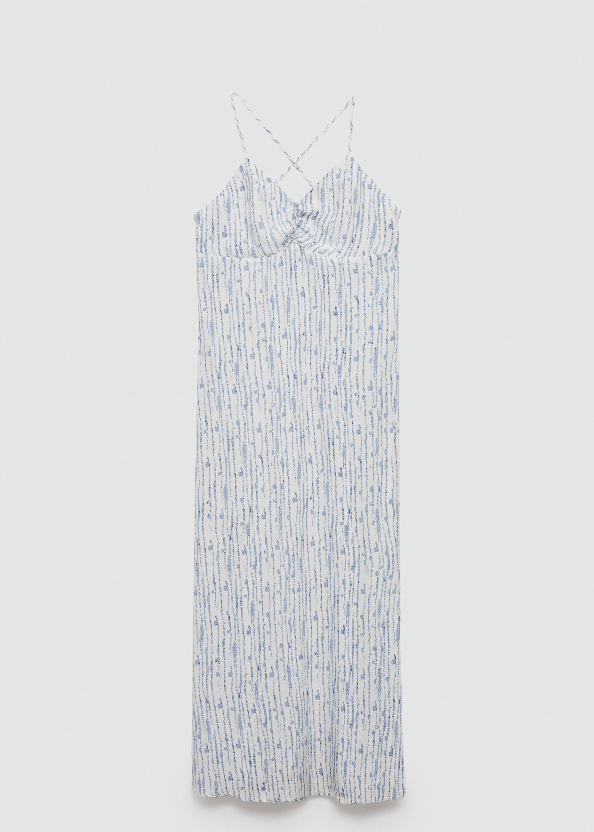 Vestido comprido estampado - Artigo sem modelo