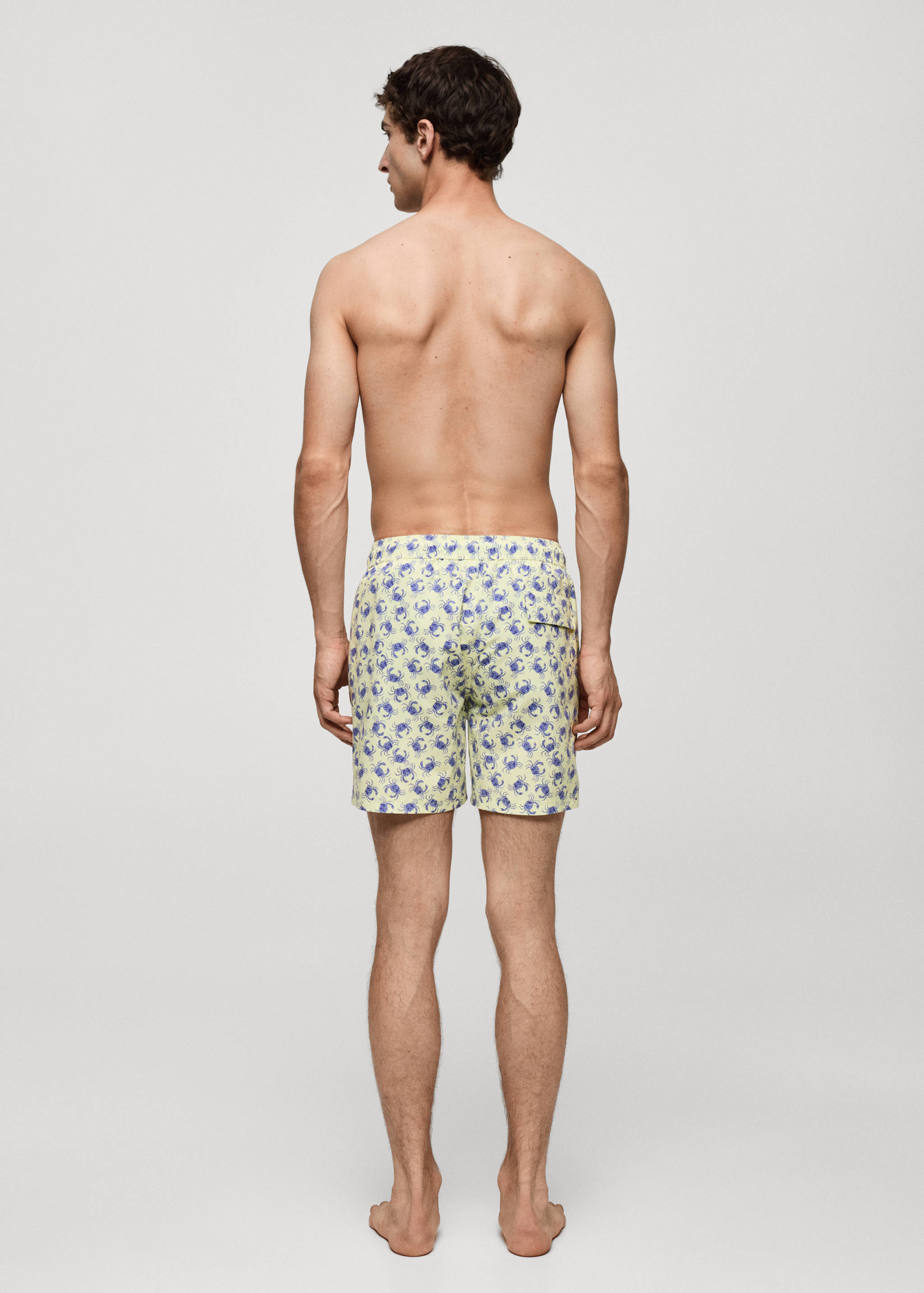 Bañador estampado cangrejos - Reverso del artículo