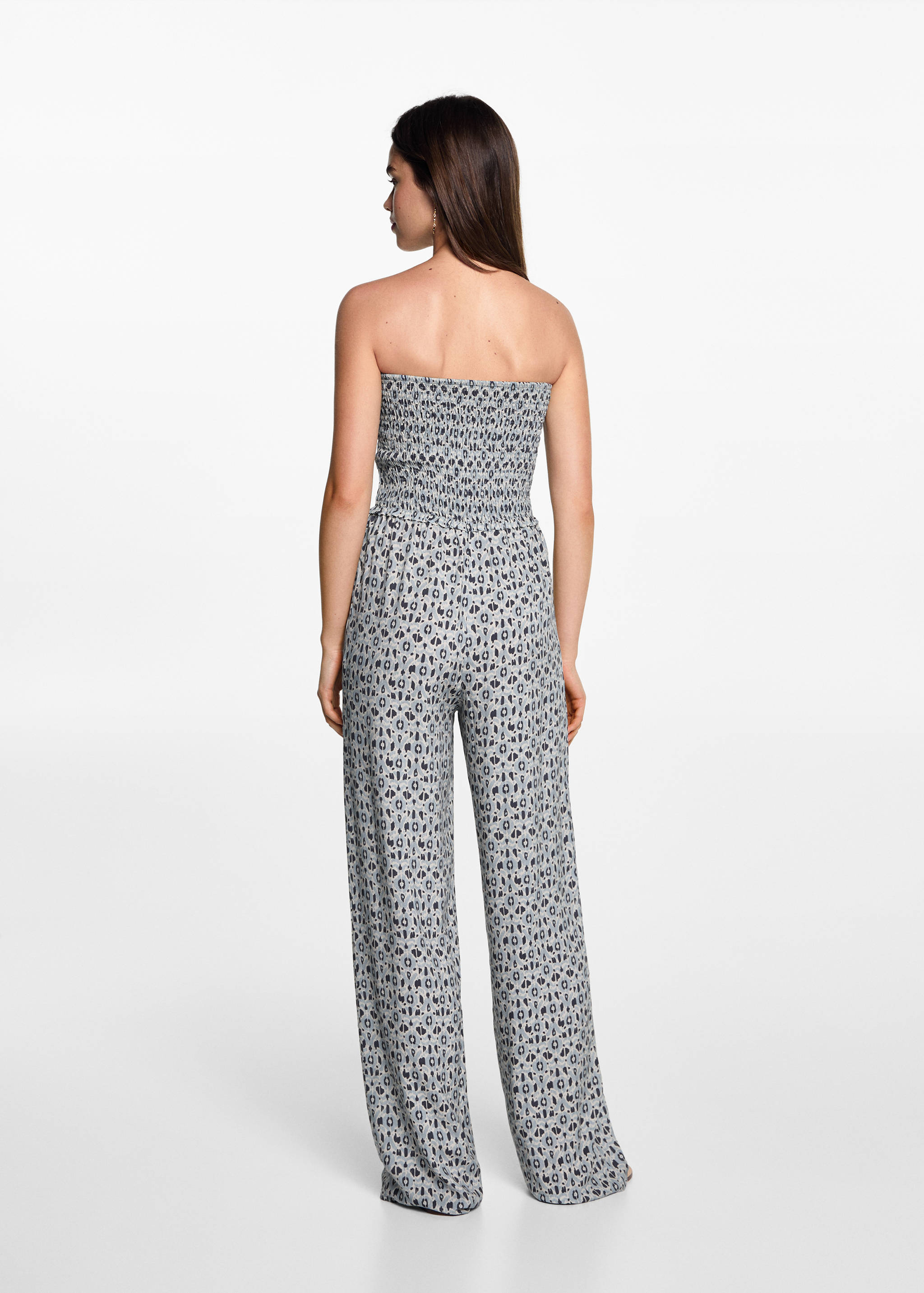 Combinaison bustier imprimée - Verso de l’article