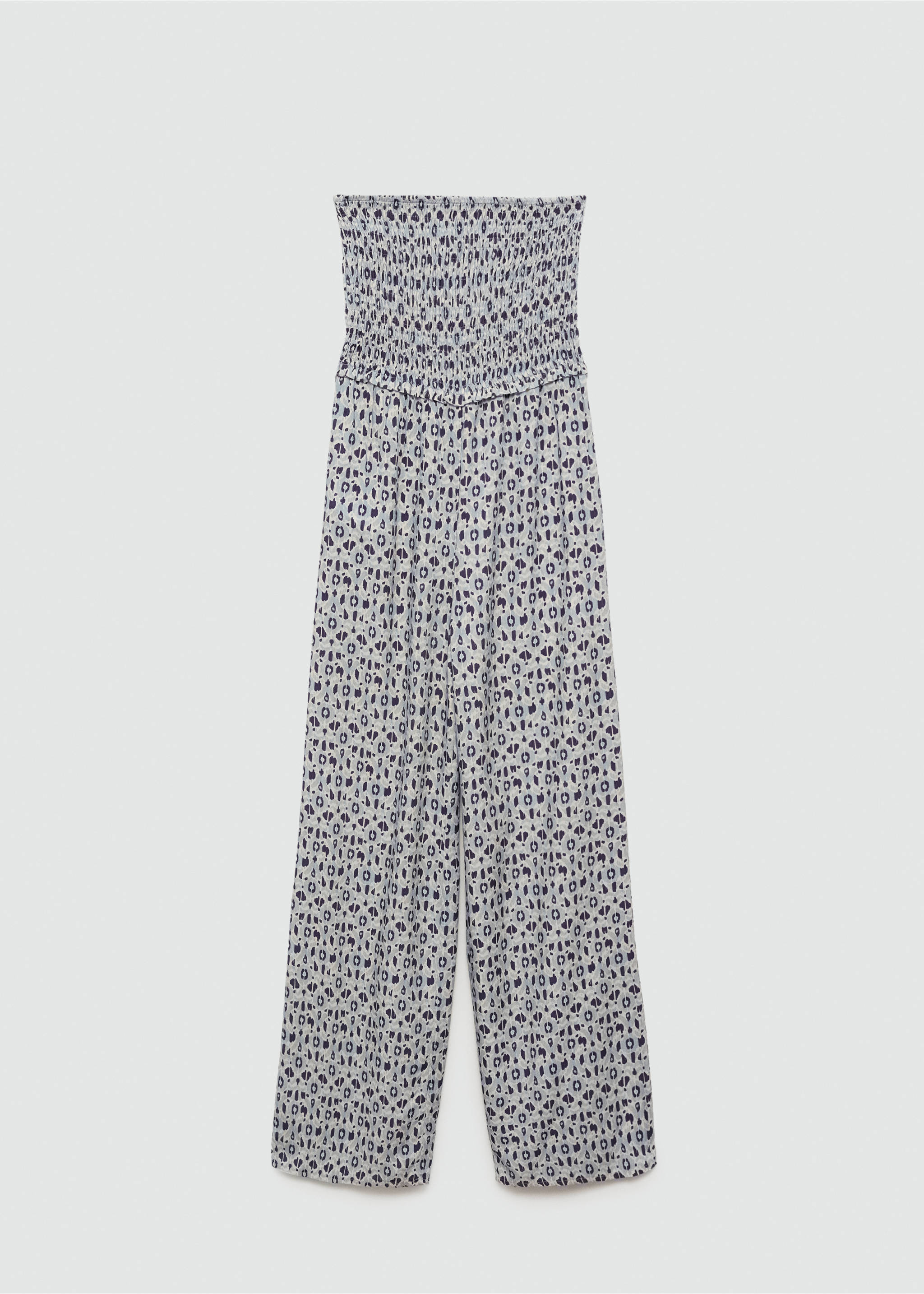 Combinaison bustier imprimée - Article sans modèle, Écru. Ref: 77070642-00.