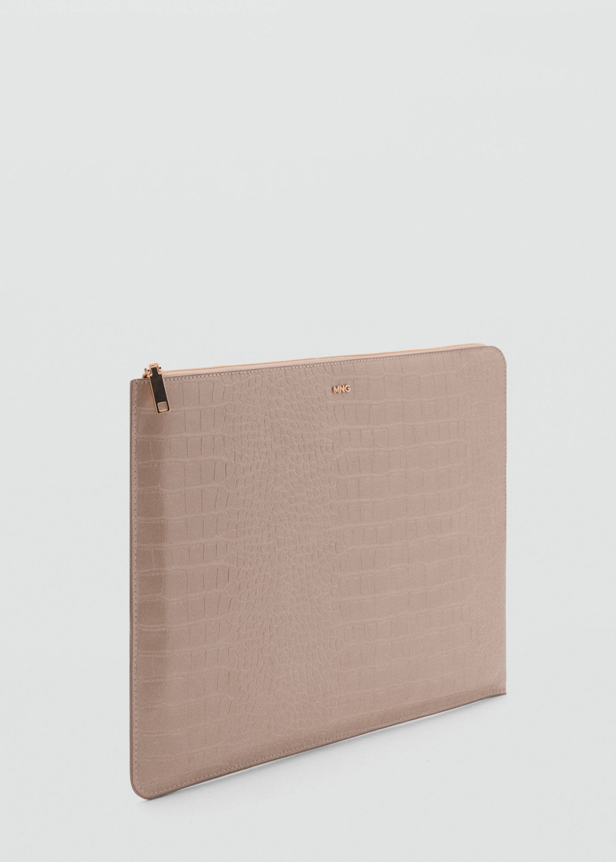 Krokodilmönstrat laptopfodral - Bild av mittparti