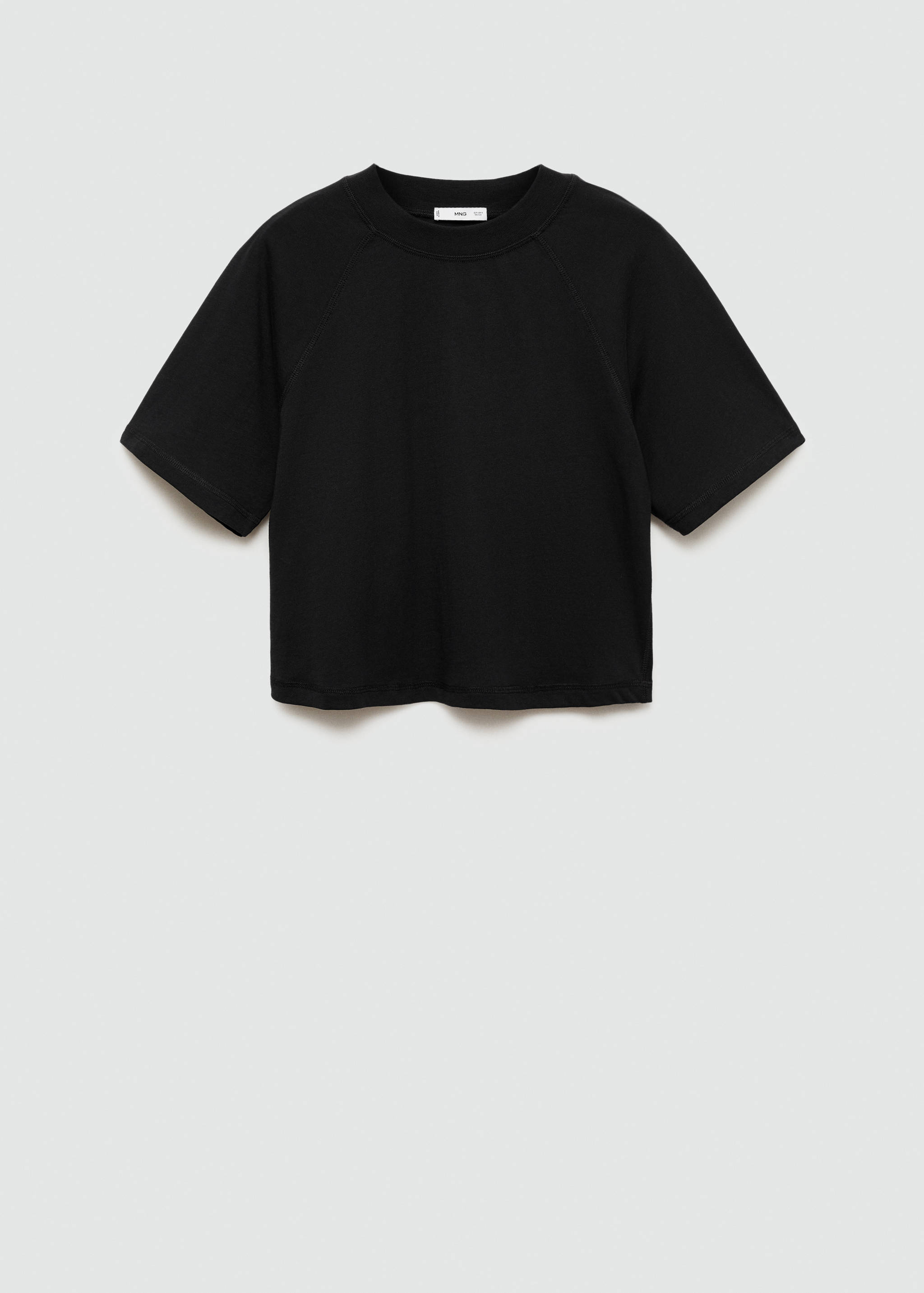 Cotton T-shirt with seams - Article without model
