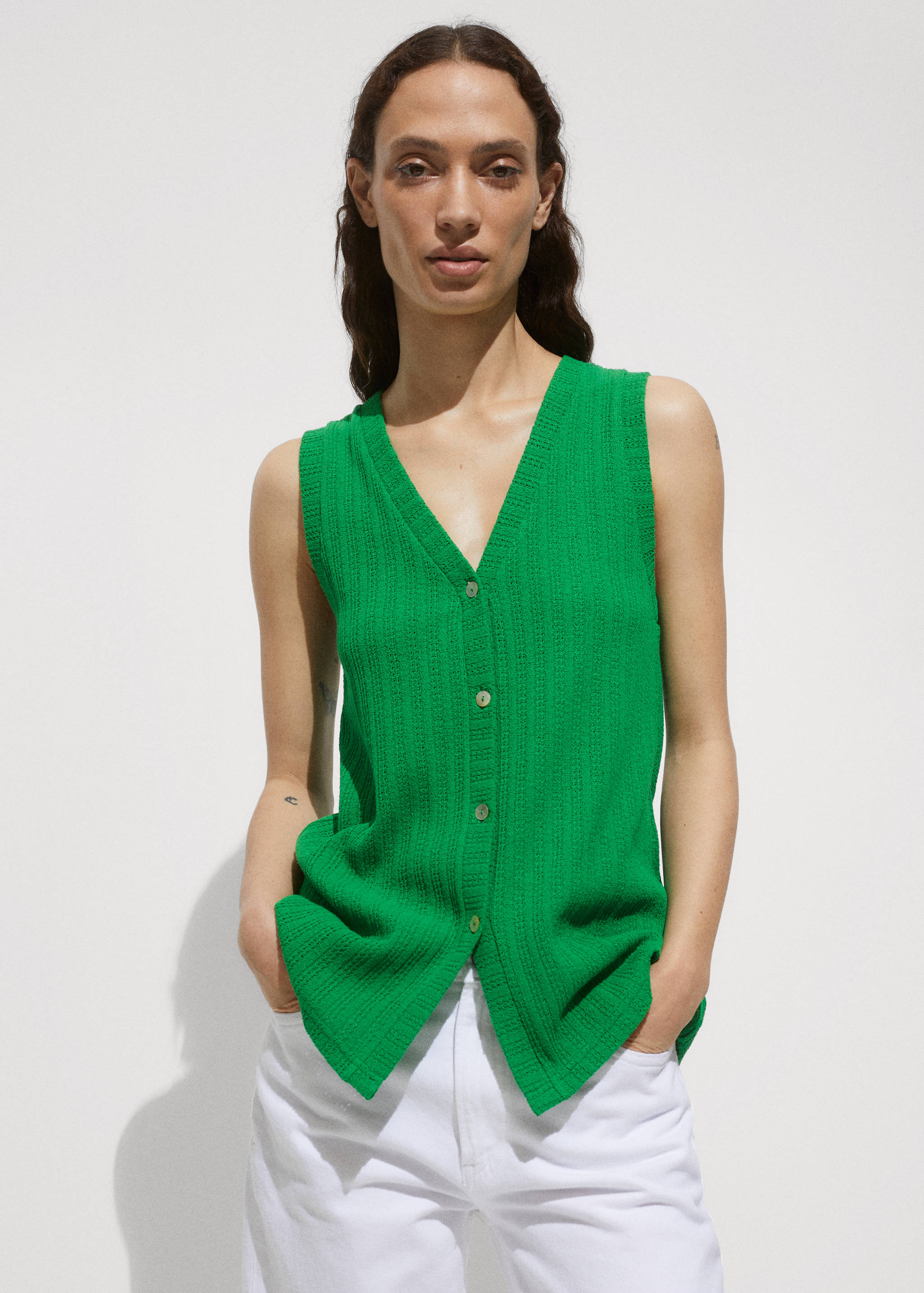 Chaleco botones crochet - Detalle del artículo 2