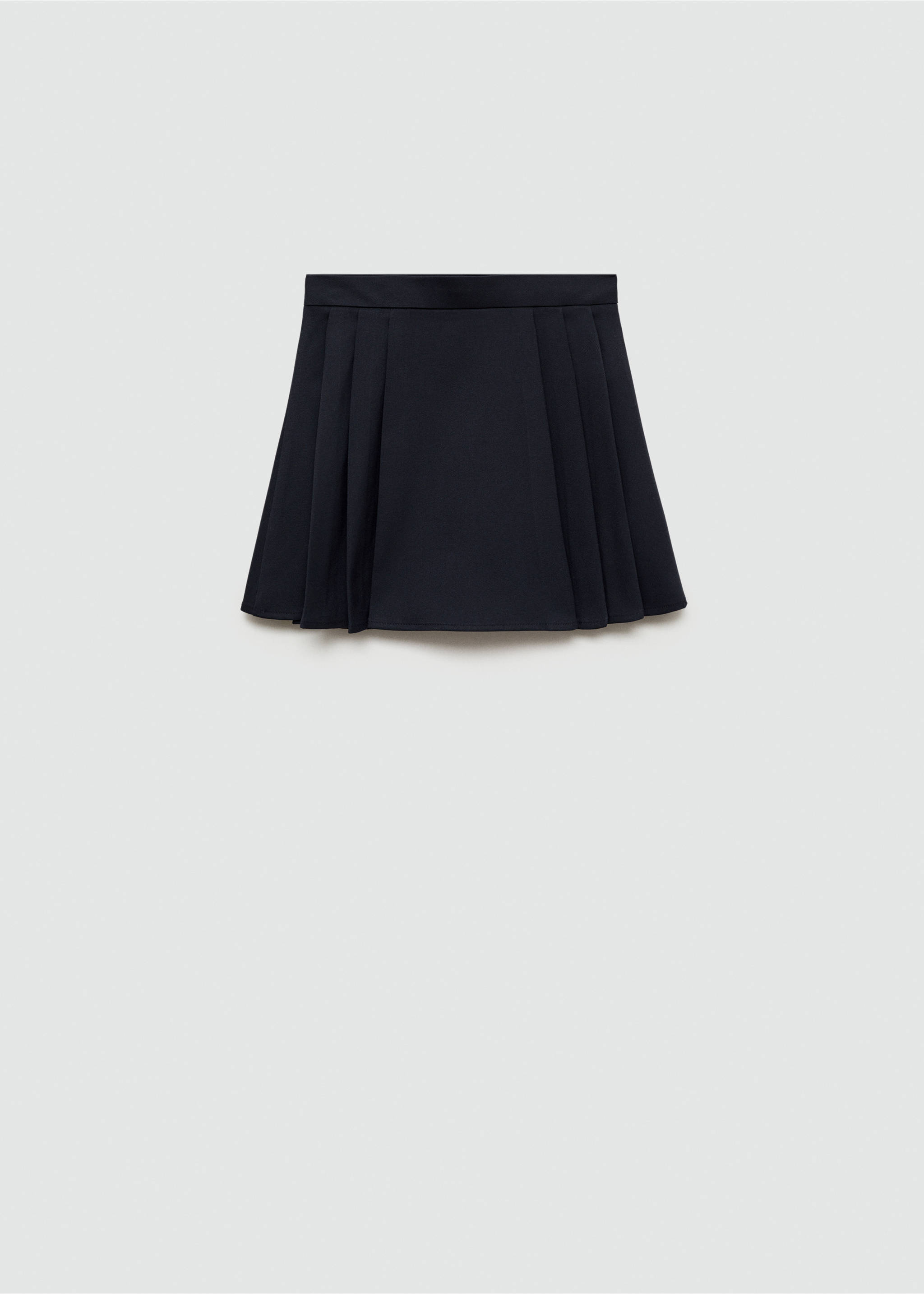 Fustă cloș - Spatele articolului, Bleumarin închis. Ref: 77072007-00.