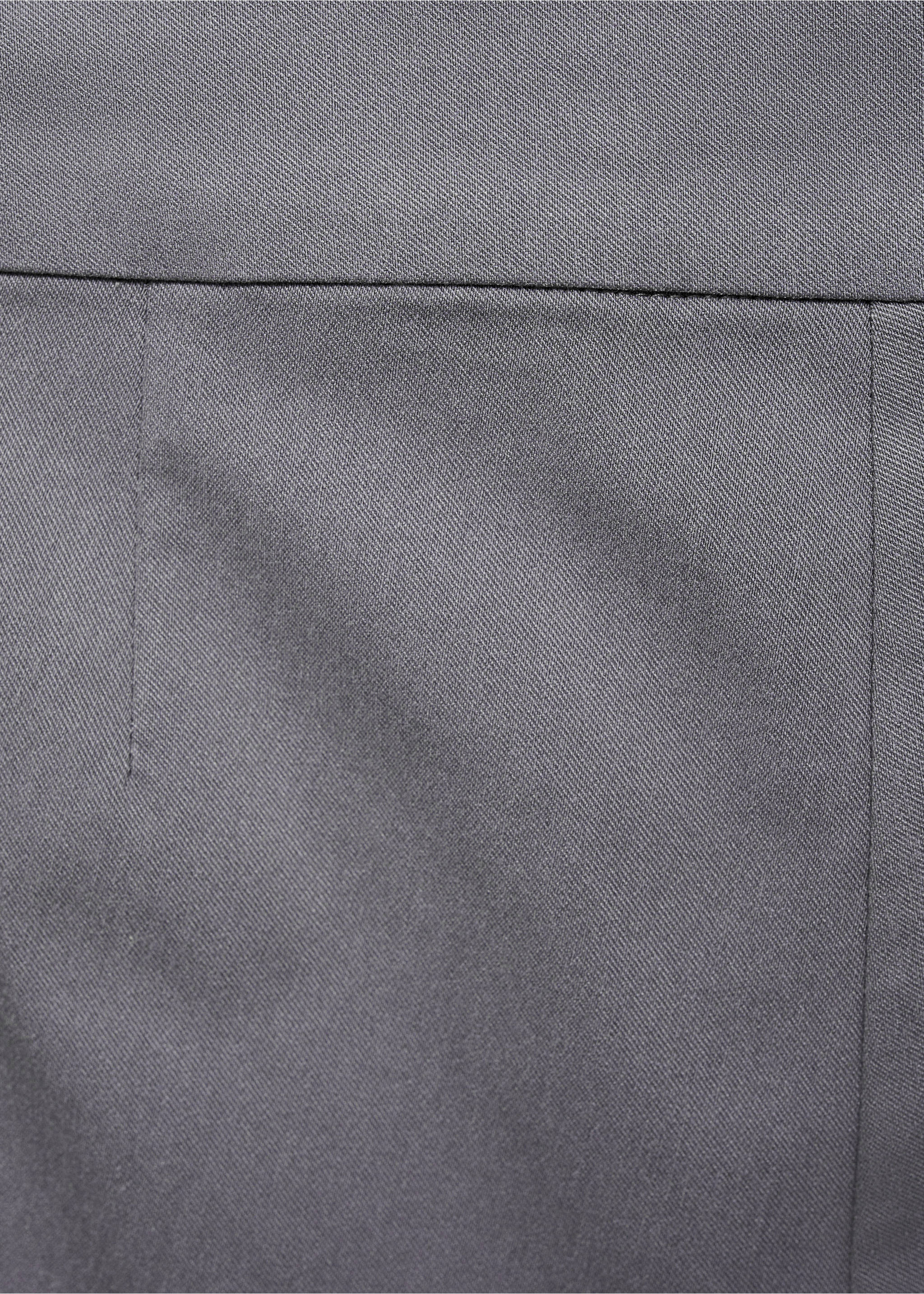 Cycling leggings with zip - Details of the article 0, Grey. Ref: 77072535-00.