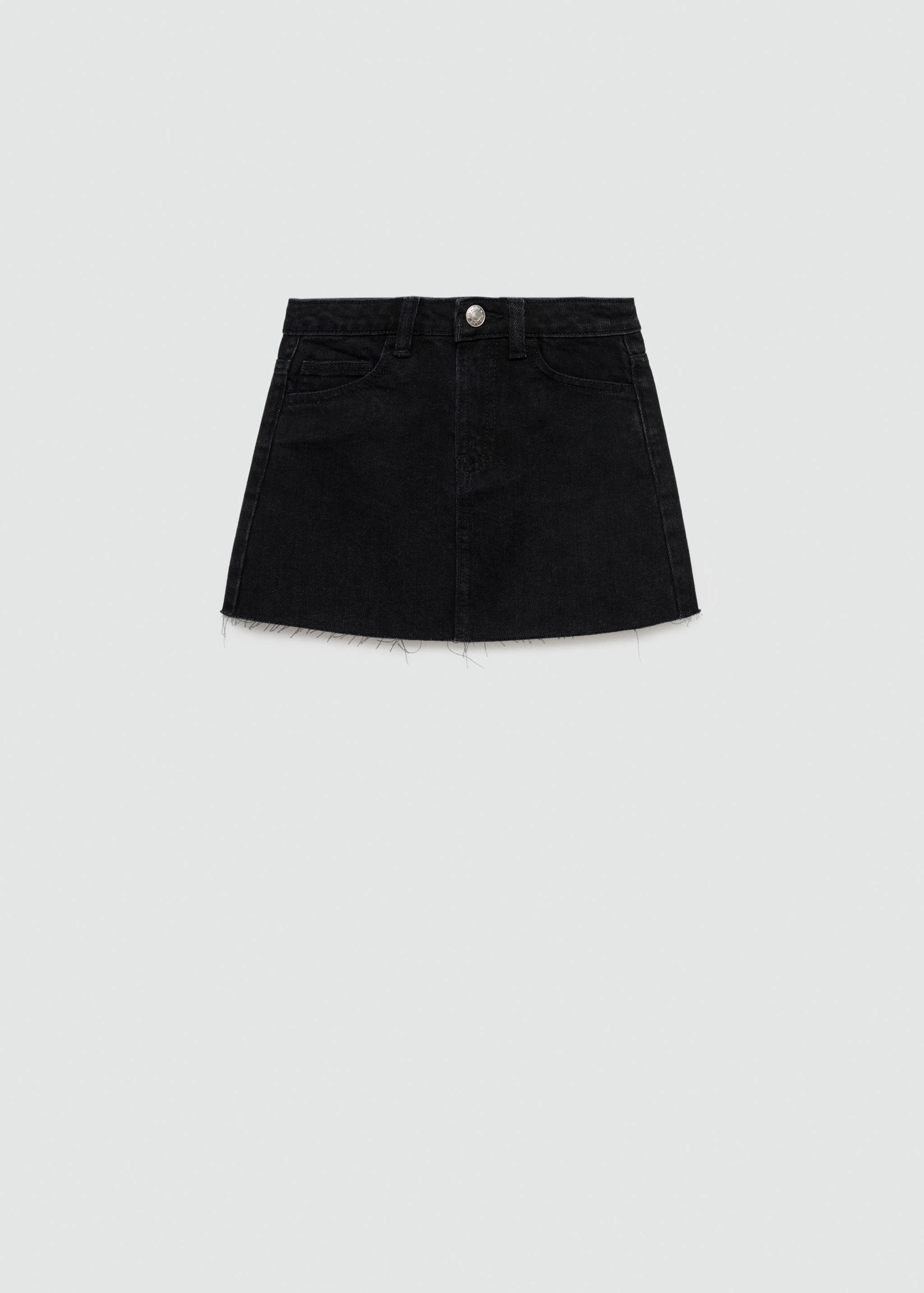 Short denim skirt - Article without model