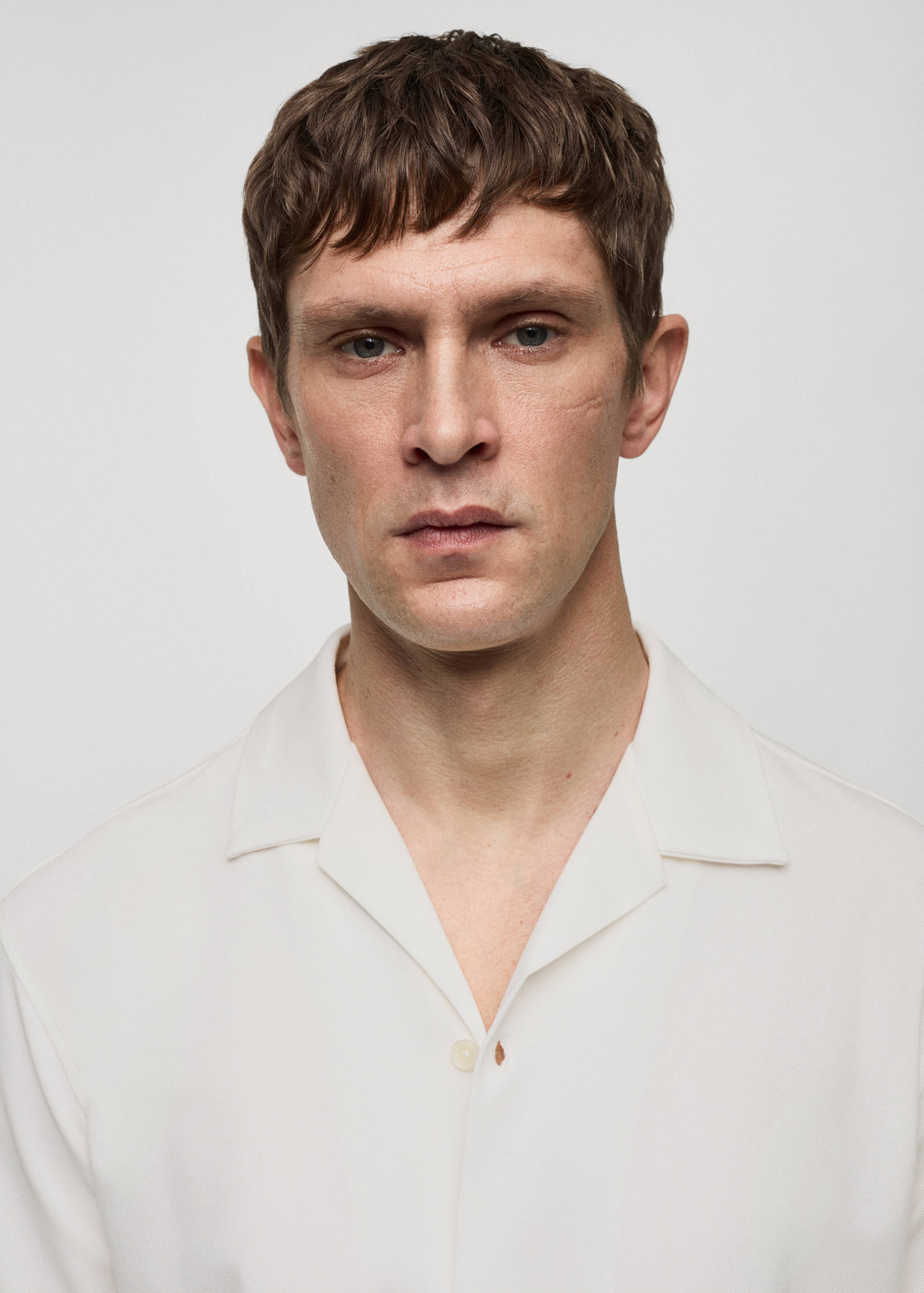 Baumwollhemd mit Bowlingkragen - Detail des Artikels 1