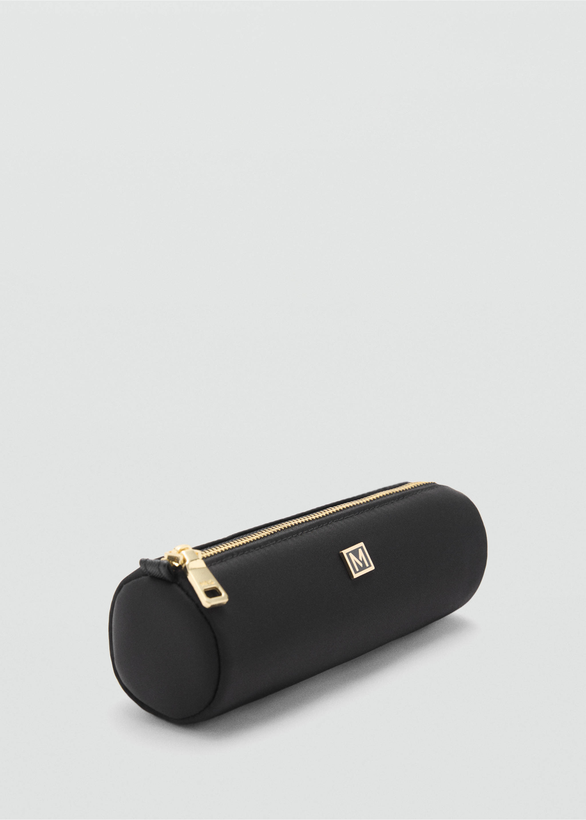 Etui met rits en logo - Middenvlak, Zwart. Ref: 77072548-00.
