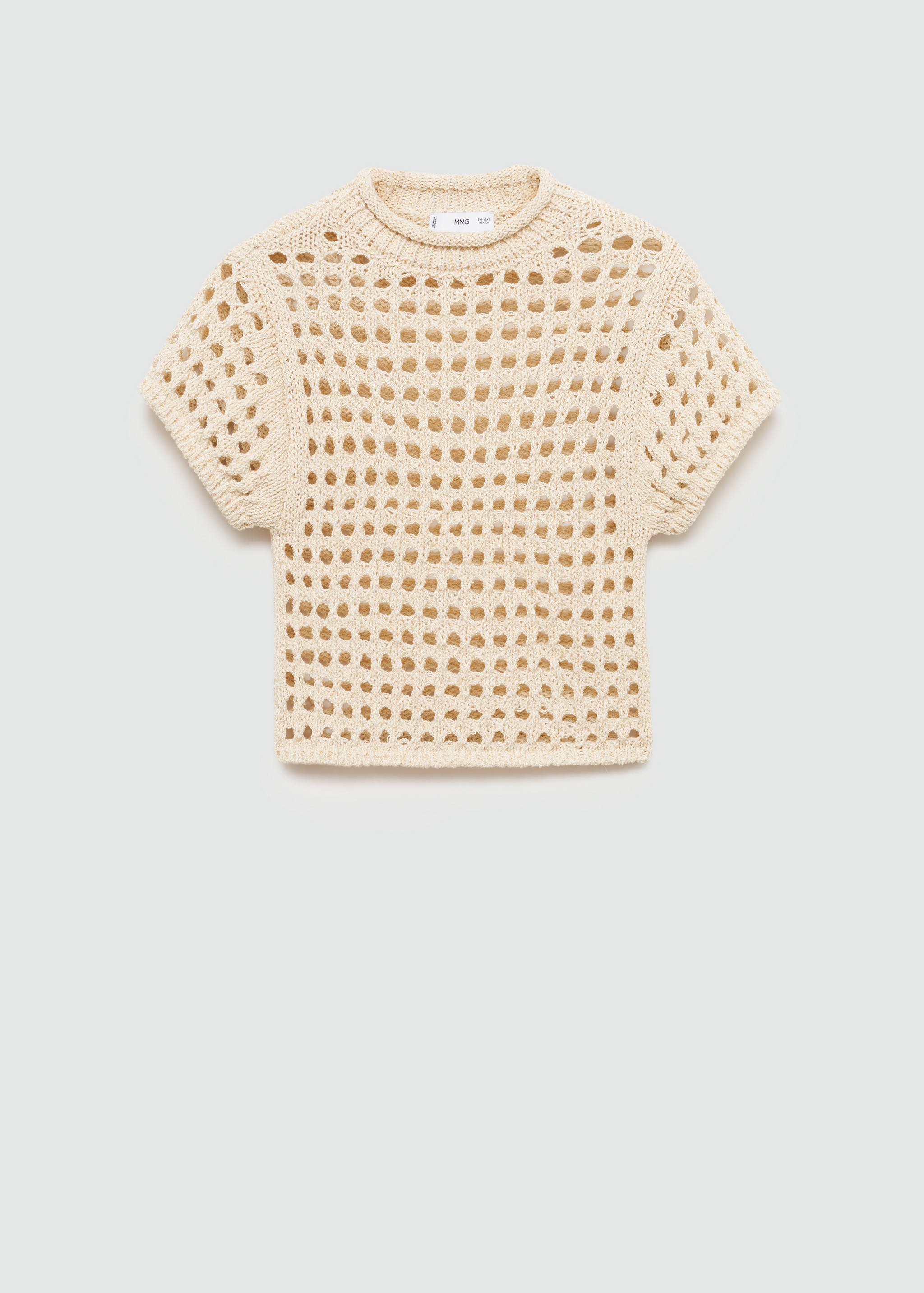 Jersey calado manga corta - Artículo sin modelo