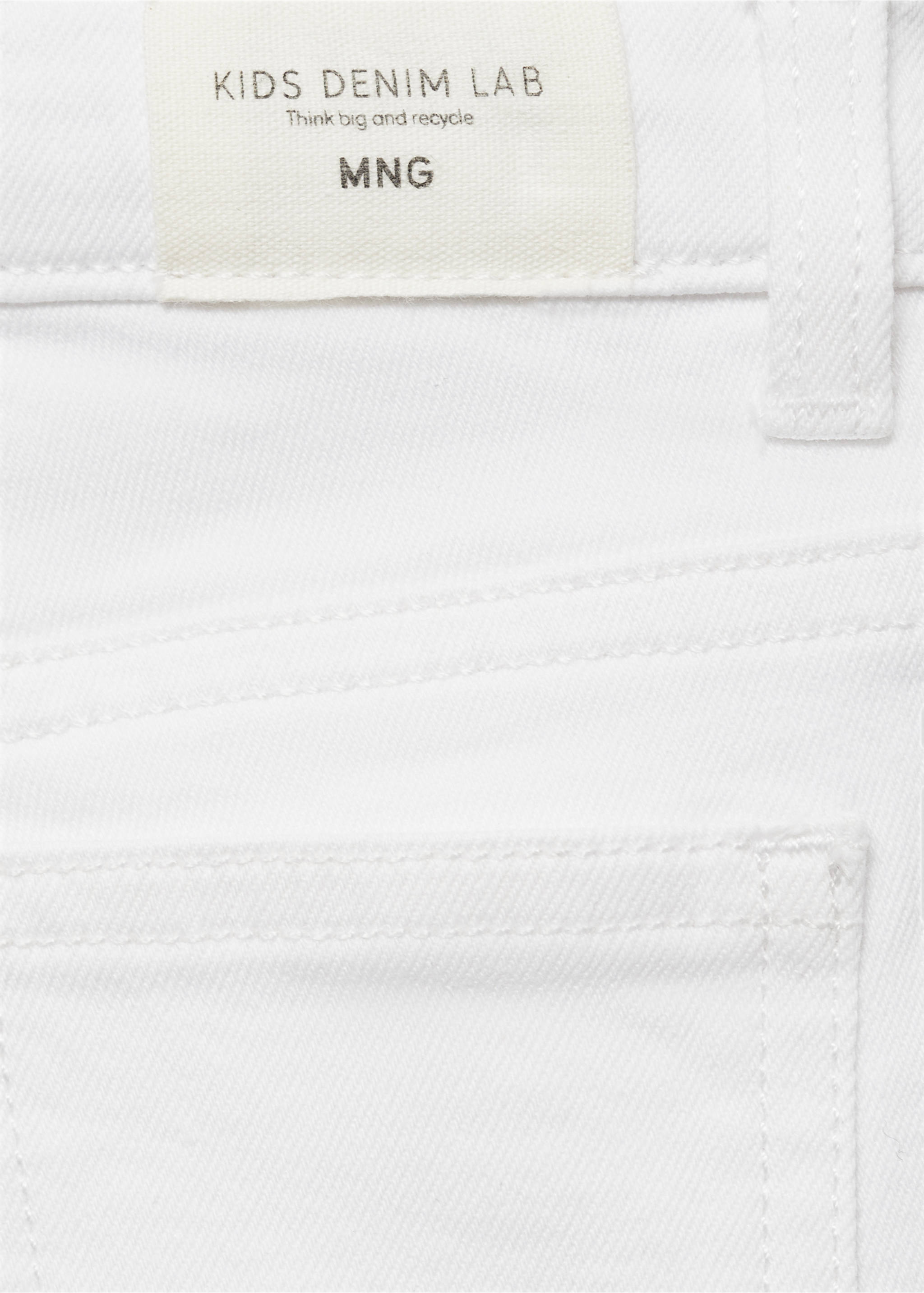 Jean flare - Détail de l'article 0, Blanc. Ref: 77072913-00.