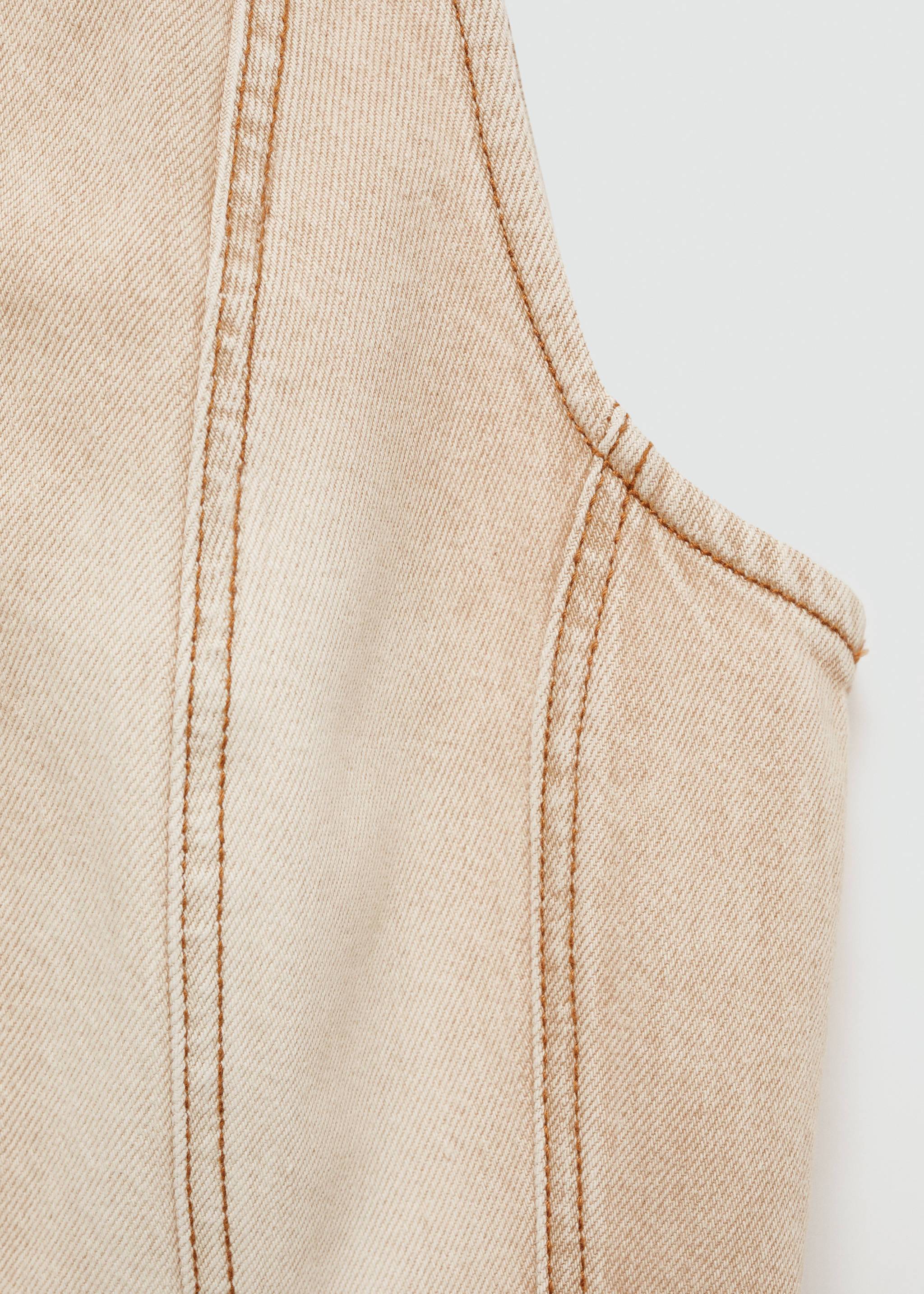 Denim top met rits - Detail van het artikel 8