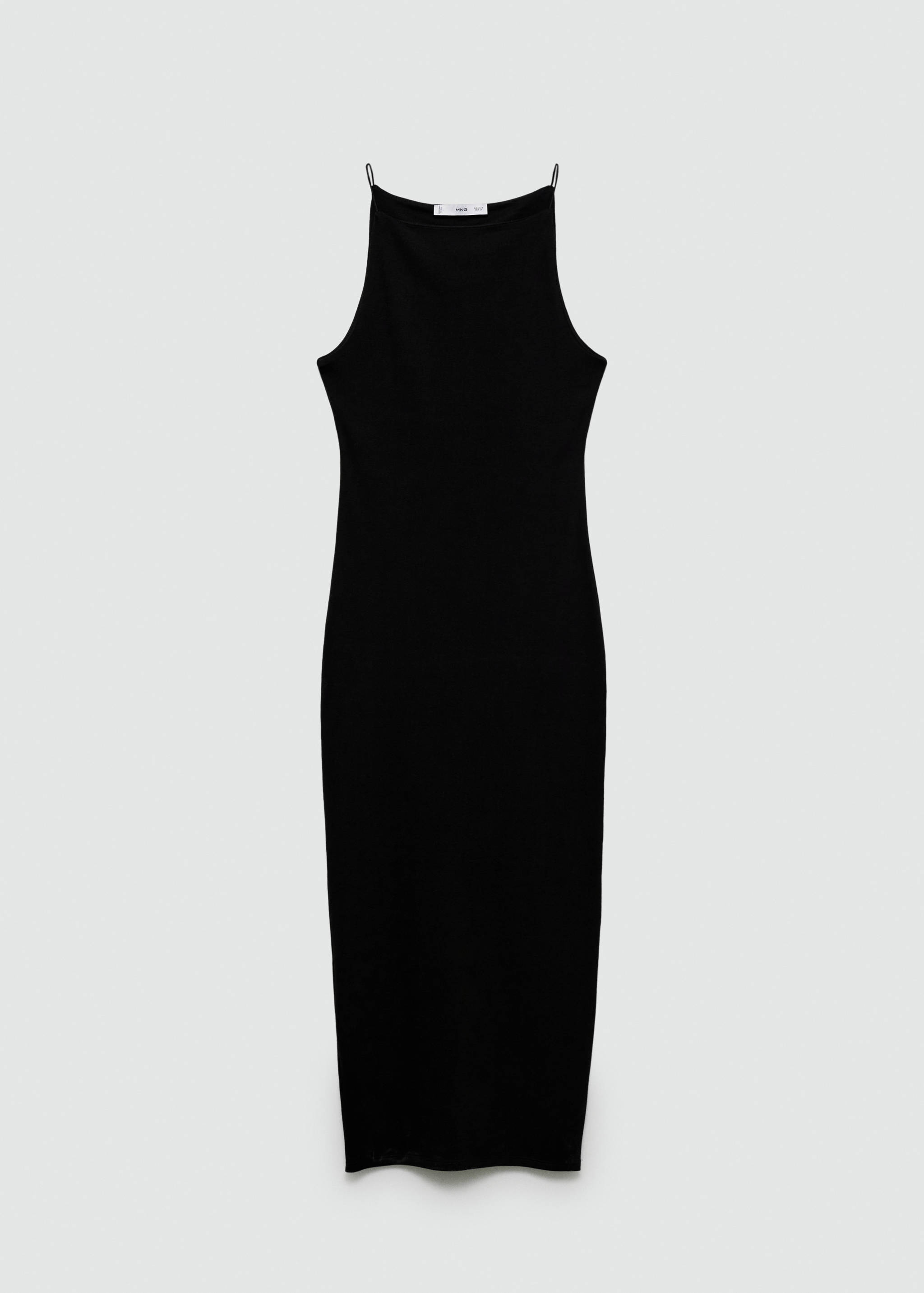 Přiléhavé šaty halter - Zboží bez modelu