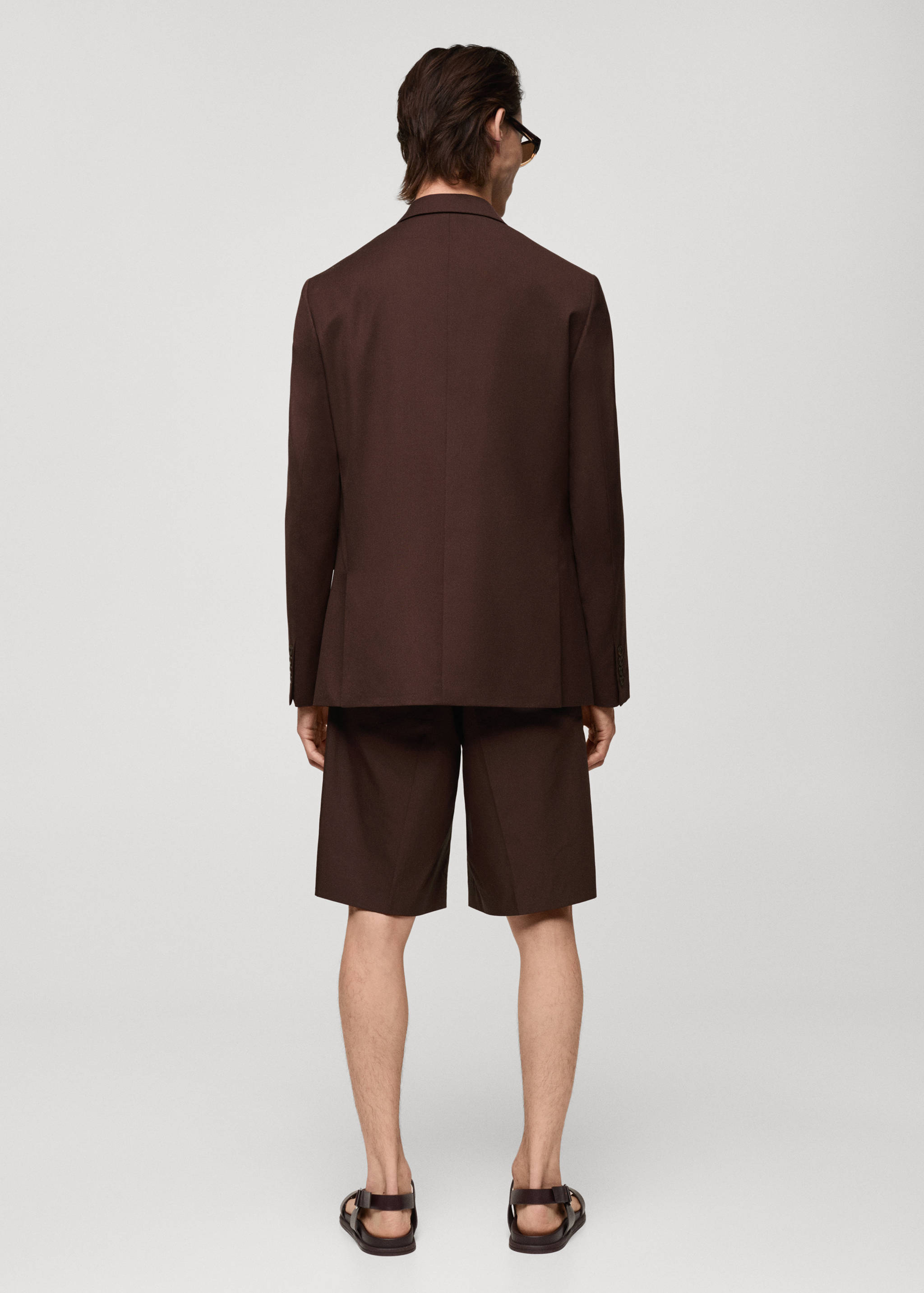 Relaxed-fit bermuda shorts - Reverse of the article