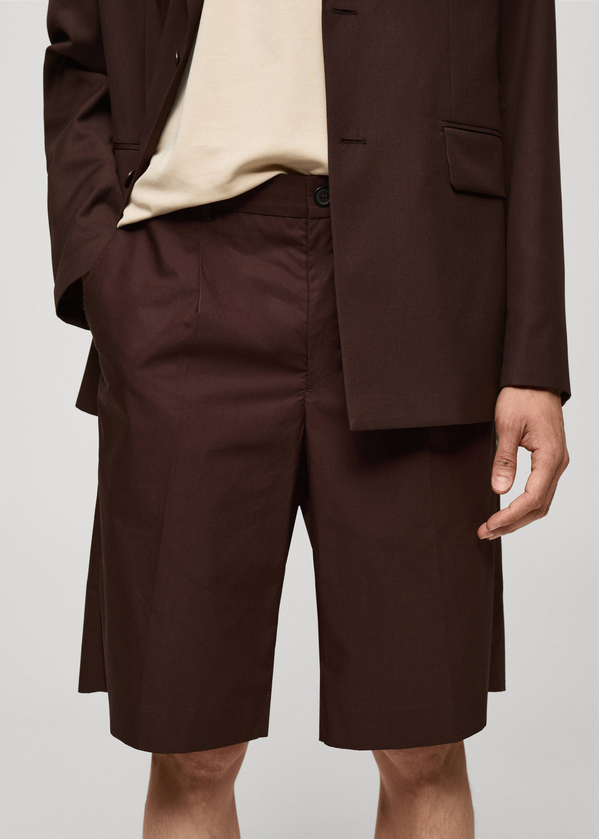 Relaxed-fit bermuda shorts - Details of the article 1