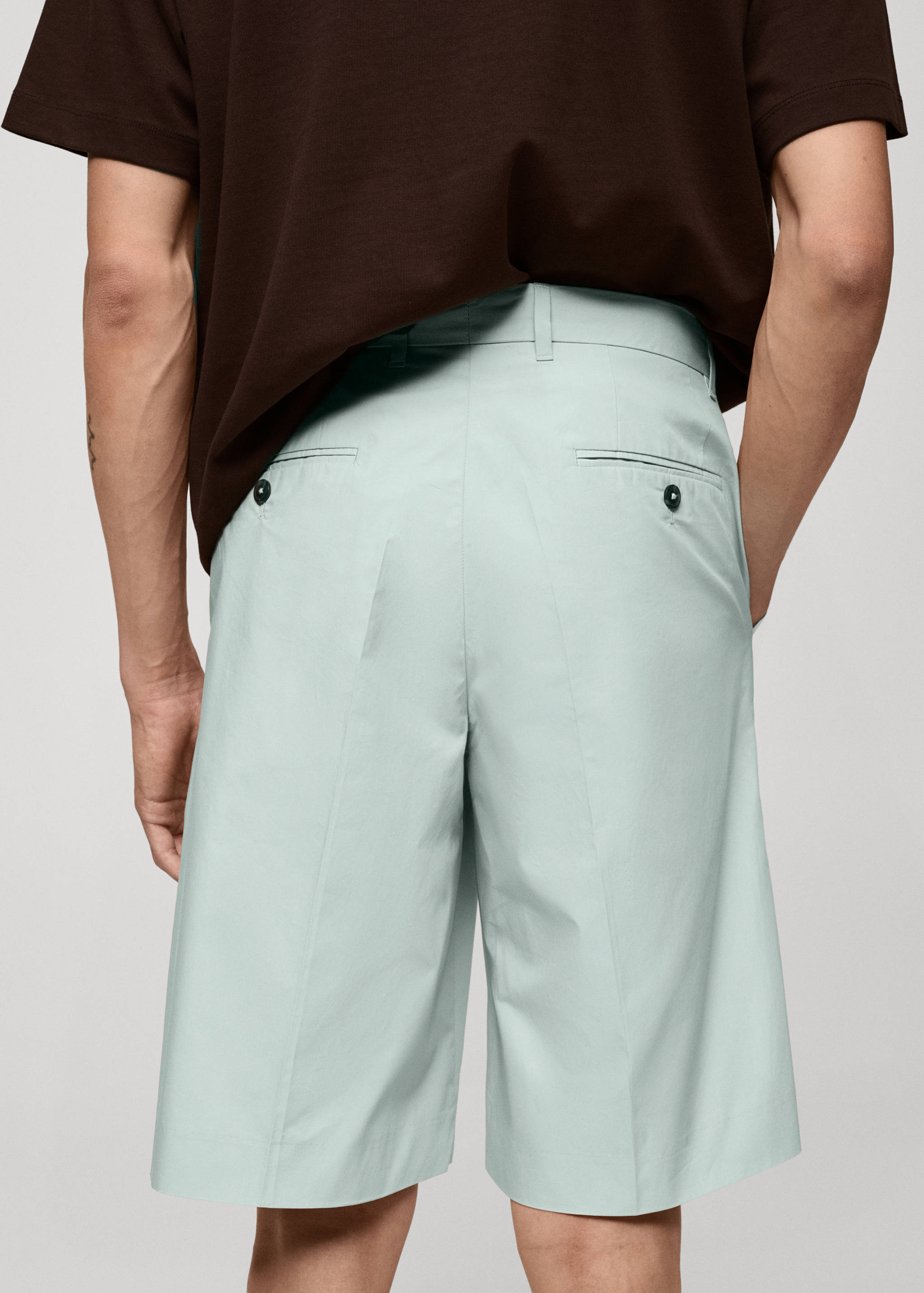 Relaxed-fit bermuda shorts - Details of the article 6