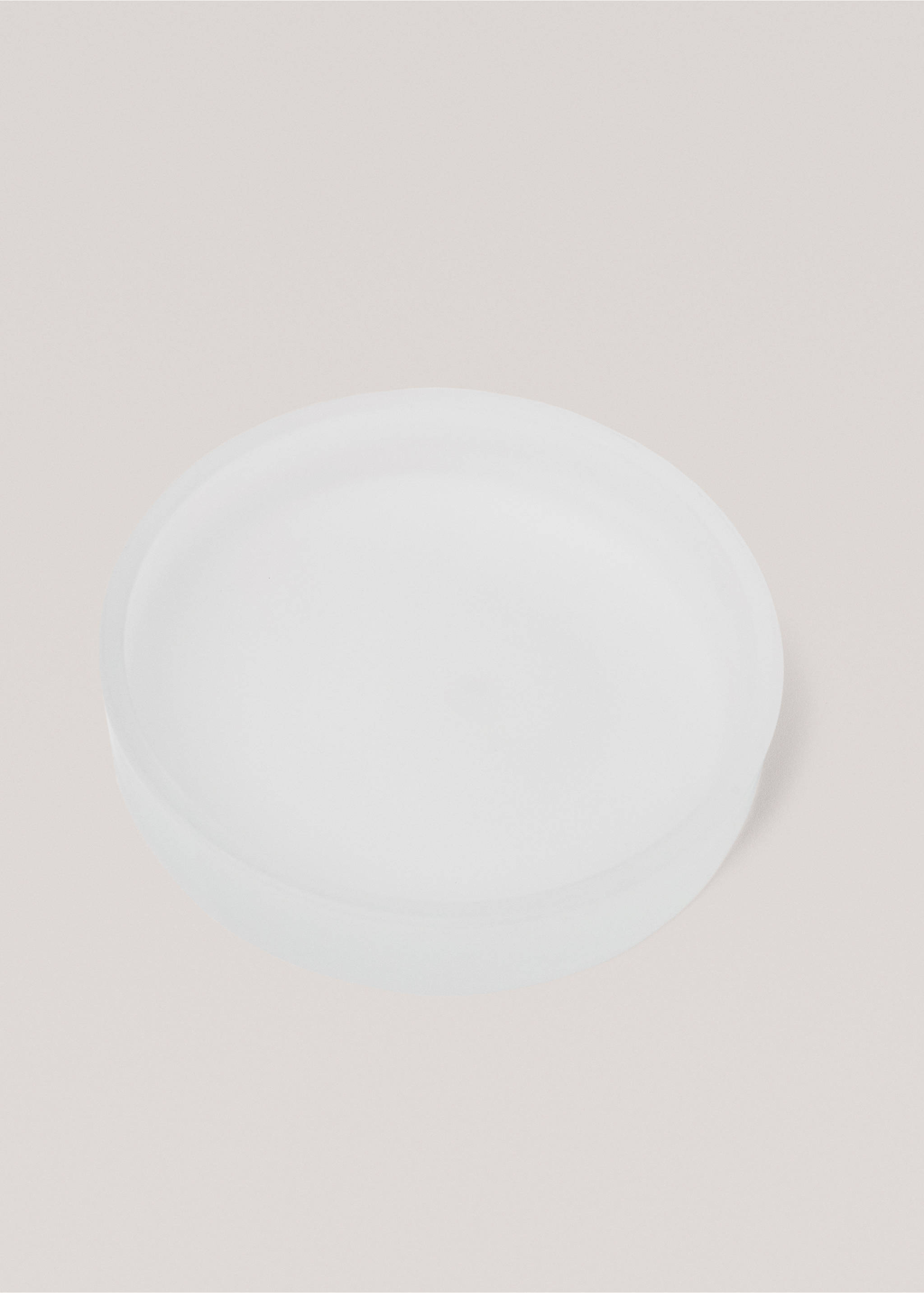 Semi-transparent soap holder - Details of the article 2, Ice Grey. Ref: 77073261-00.