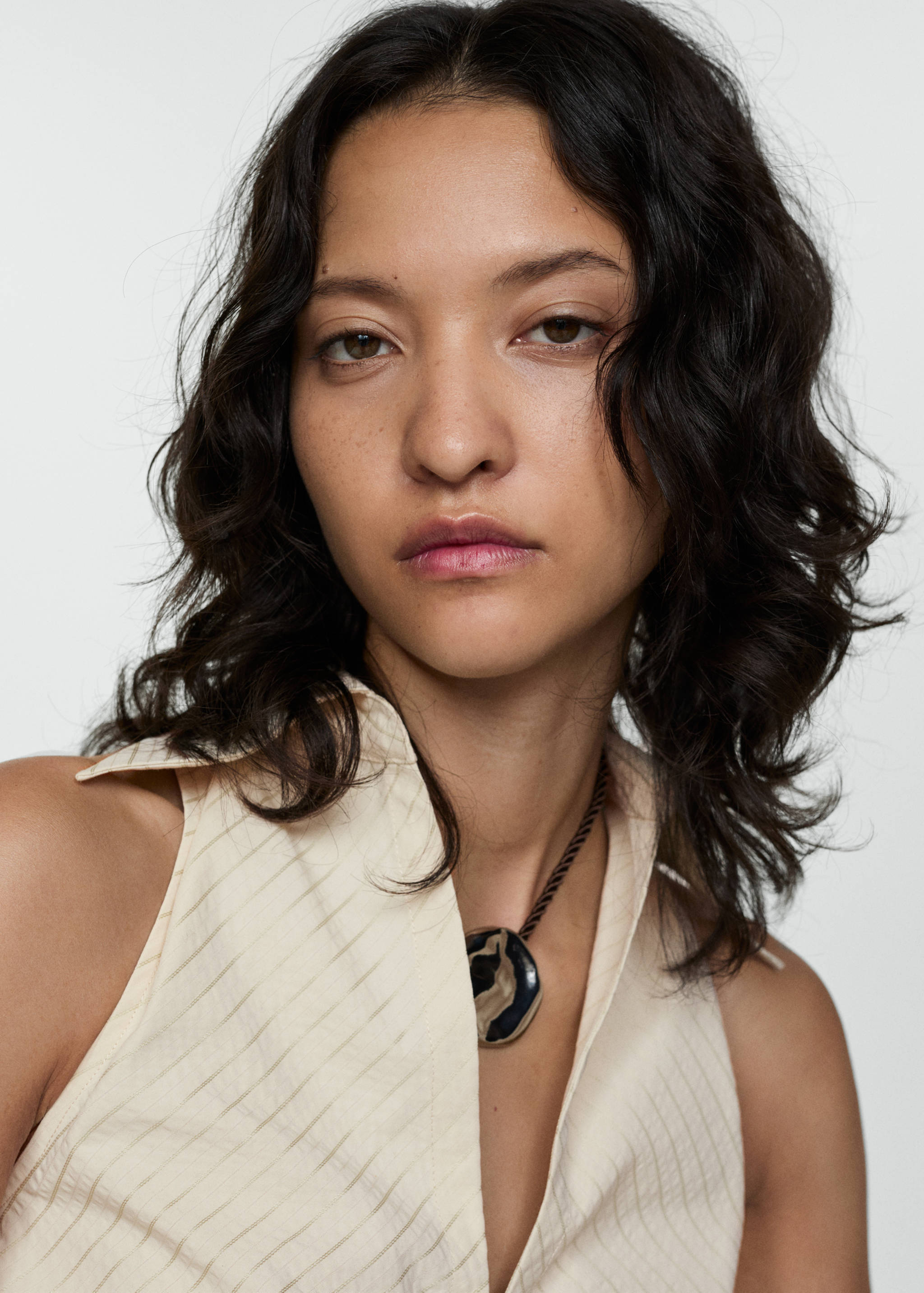 Gestreepte top met rits - Detail van het artikel 1