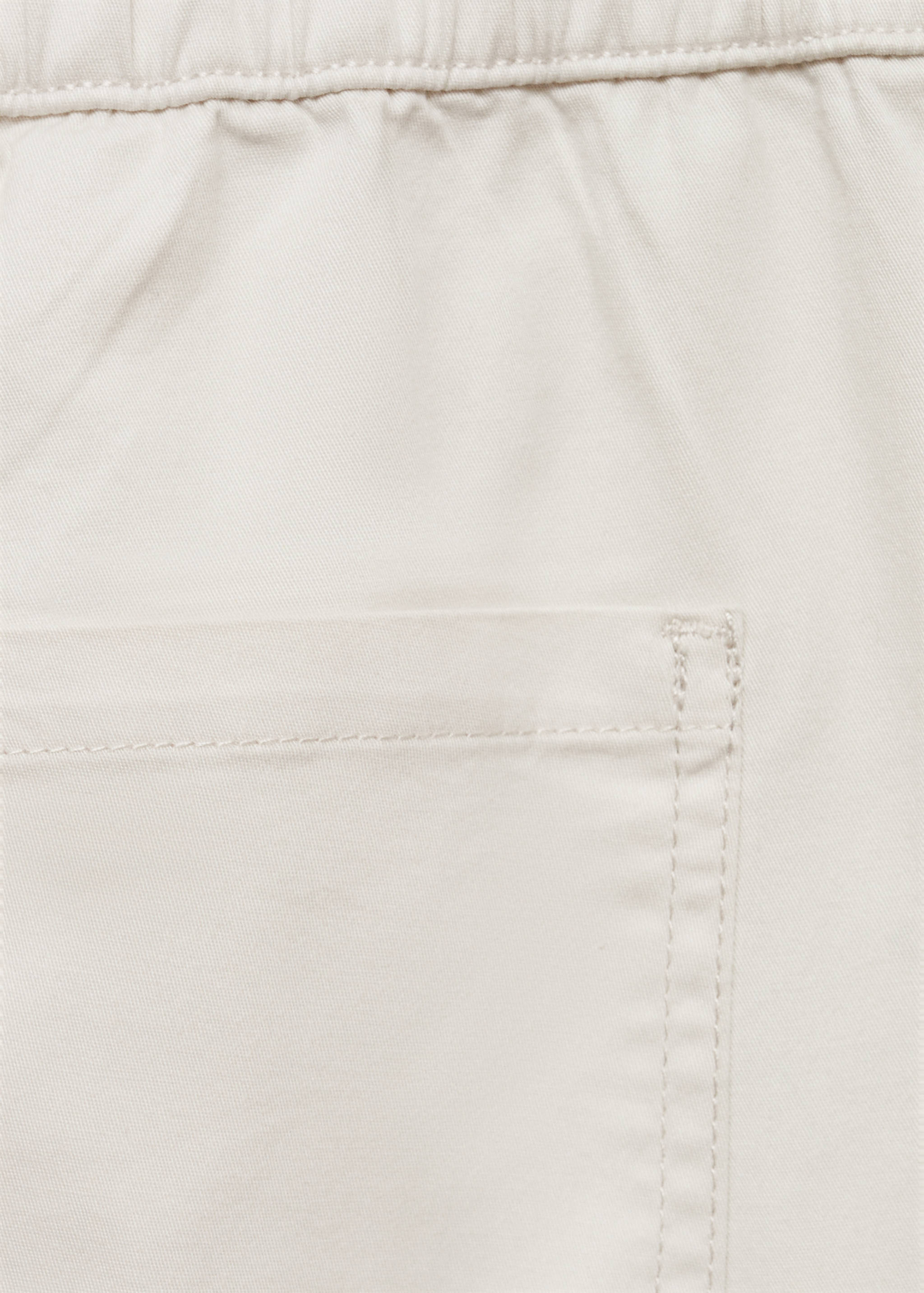 Pleated culottes trousers - Details of the article 0