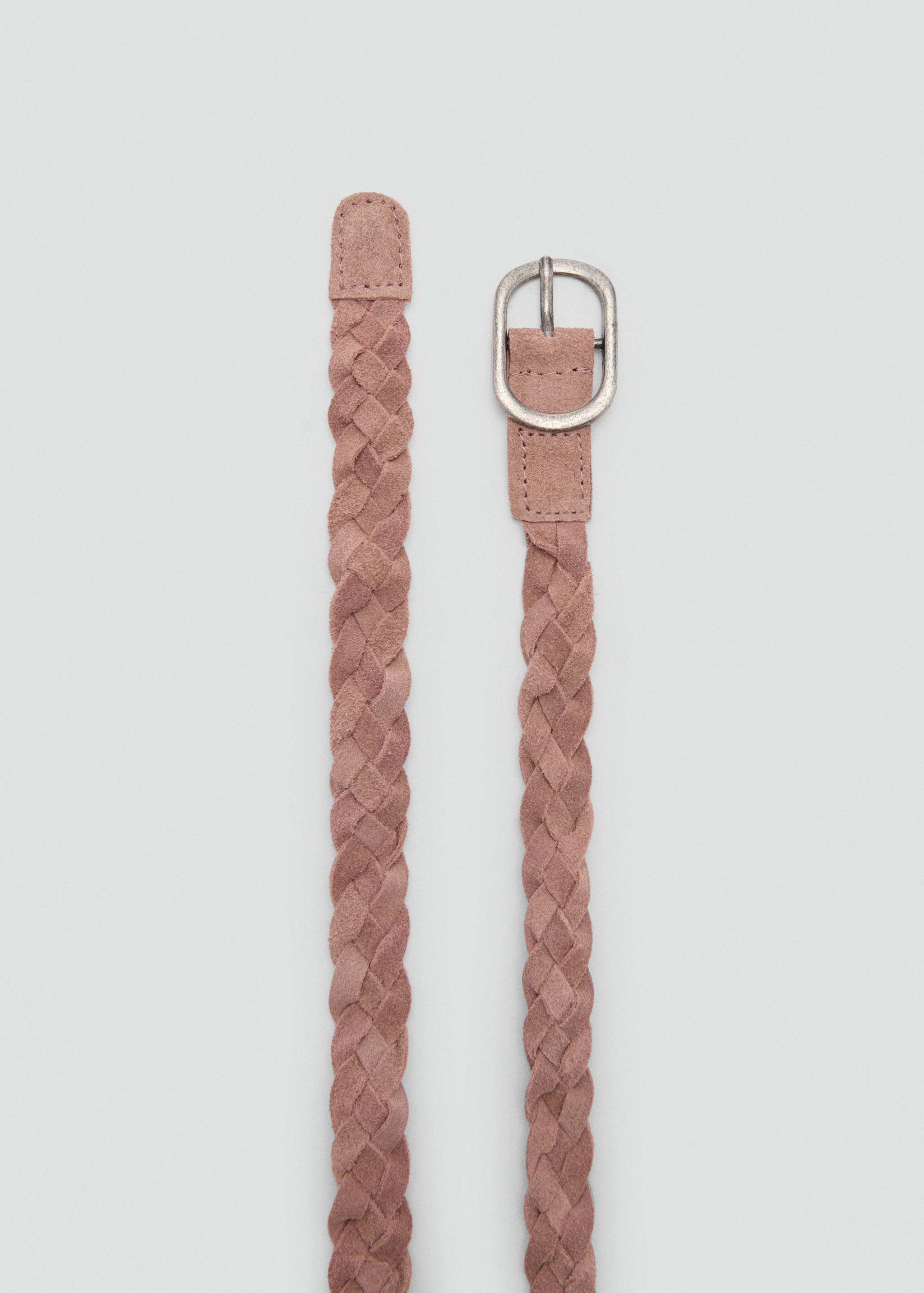 Braided leather belt - Details of the article 1