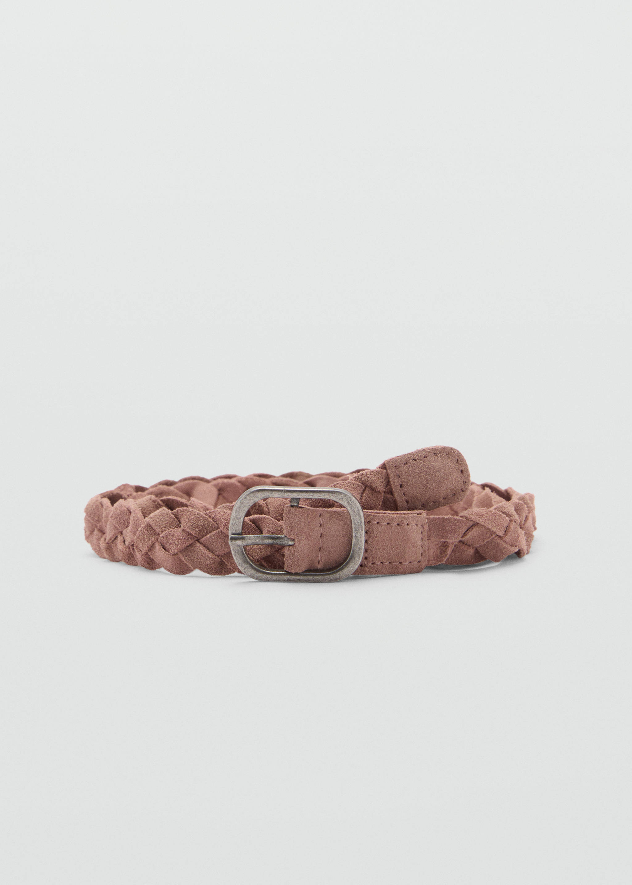 Braided leather belt - Article without model