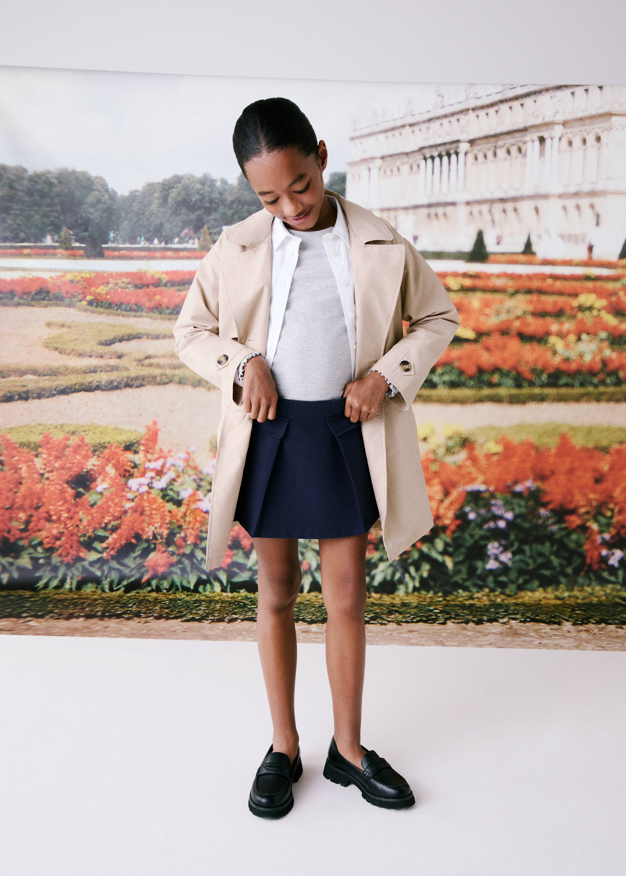 Pleated mini-skirt - Details of the article 5