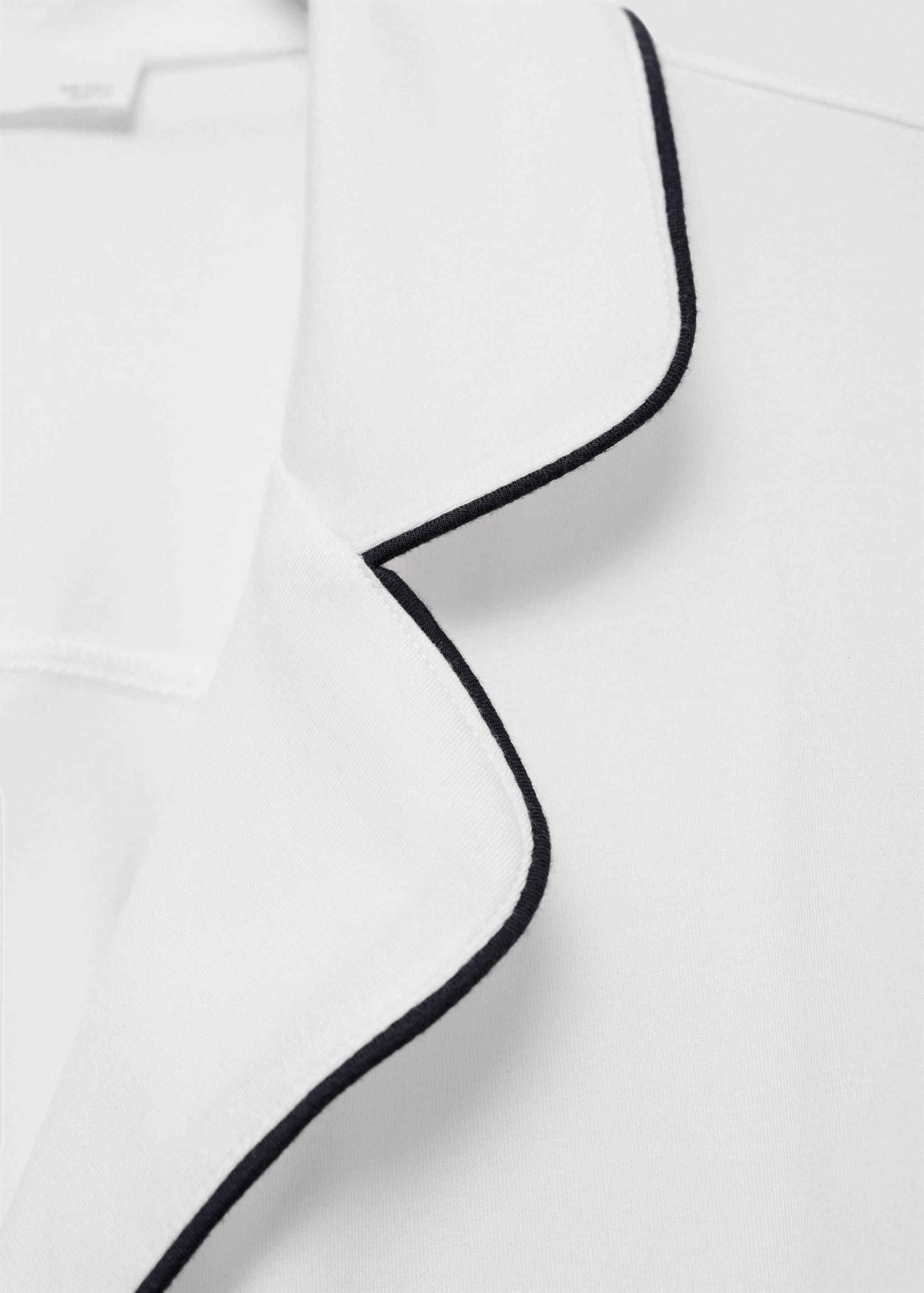 Dvoudílné pyžamo s ozdobným lemováním - Detail zboží 8