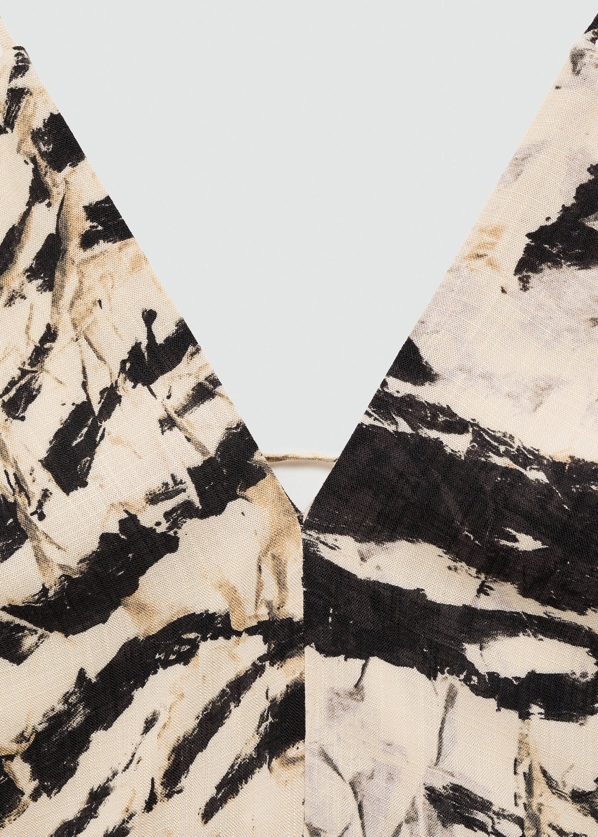 Robe longue en imprimé animal - Détail de l'article 8