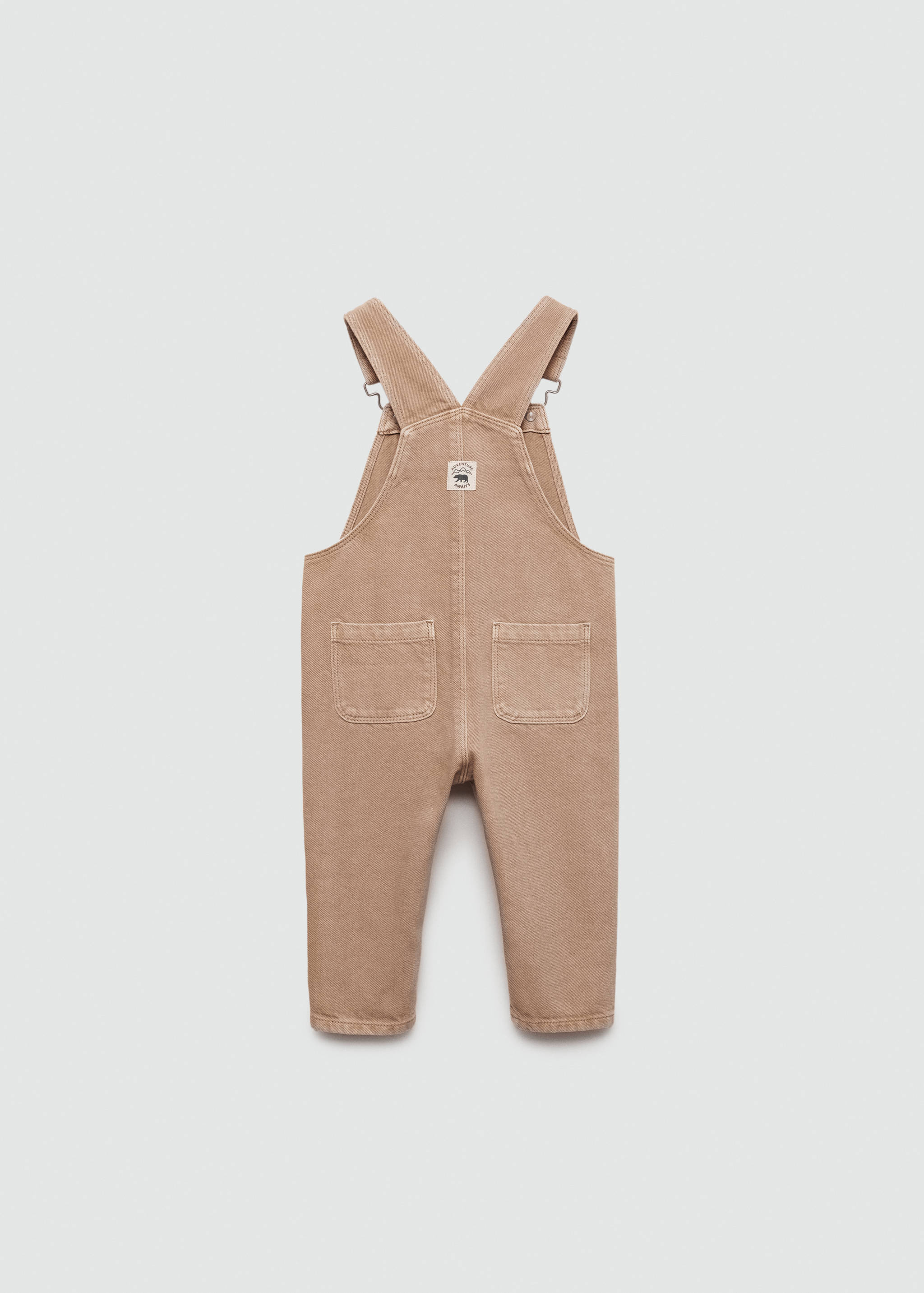 Cotton dungarees - Reverse of the article