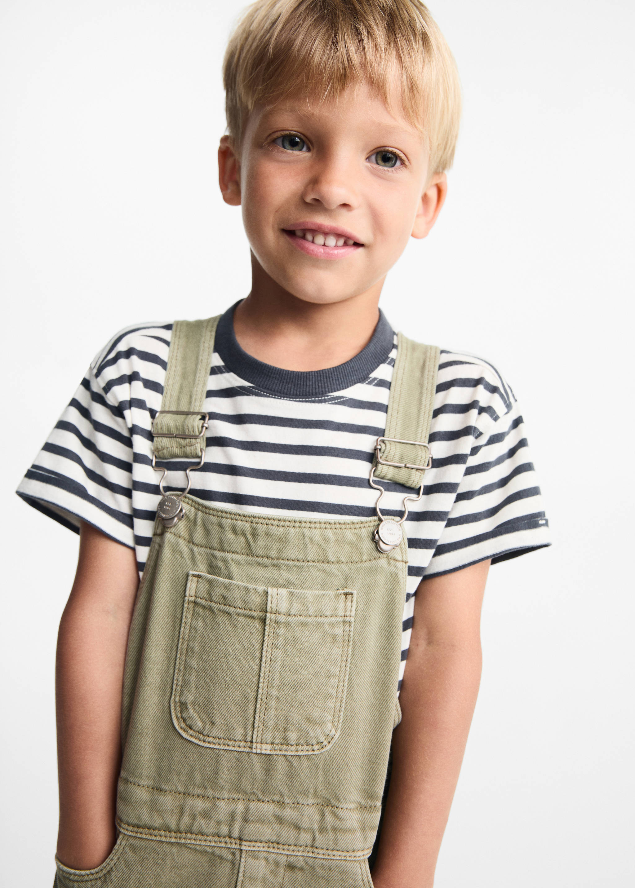 Cotton dungarees - Medium plane