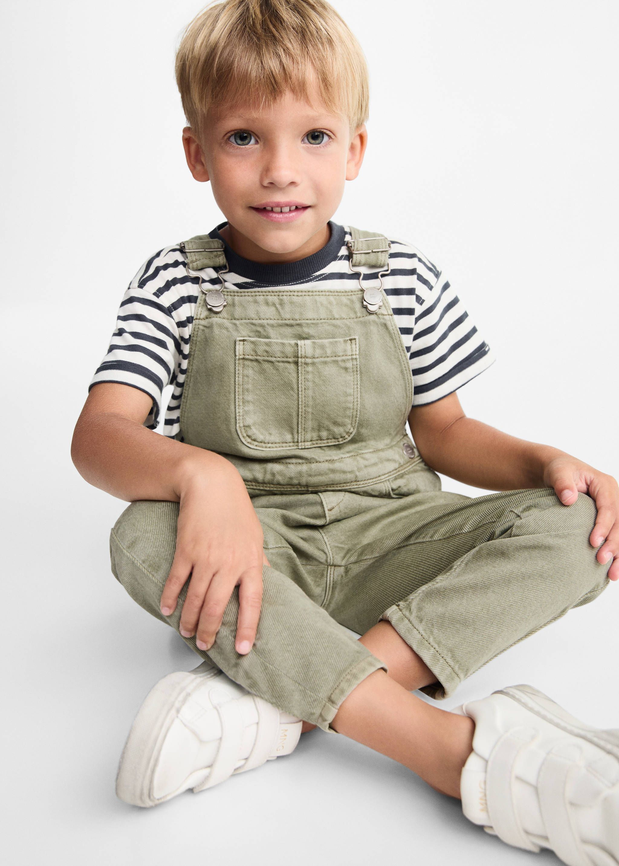 Cotton dungarees - Details of the article 1