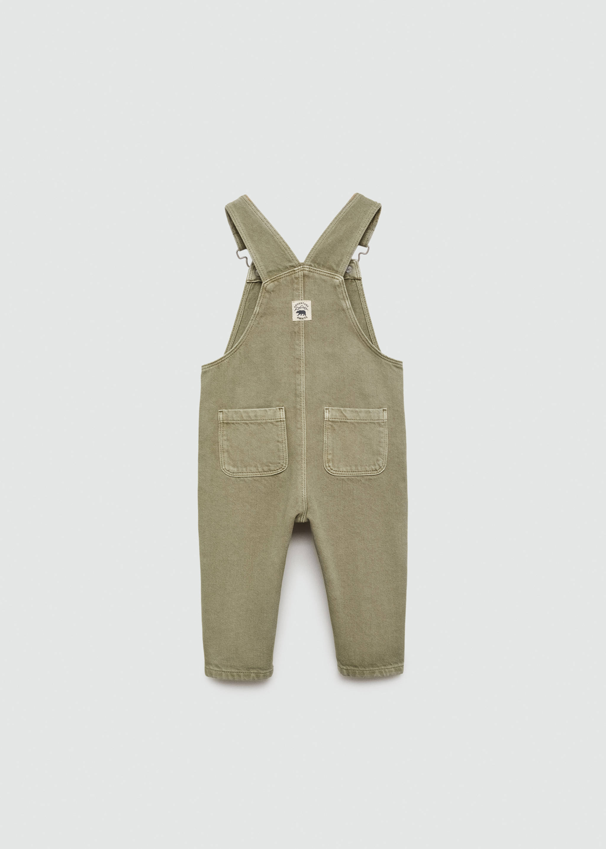 Cotton dungarees - Reverse of the article