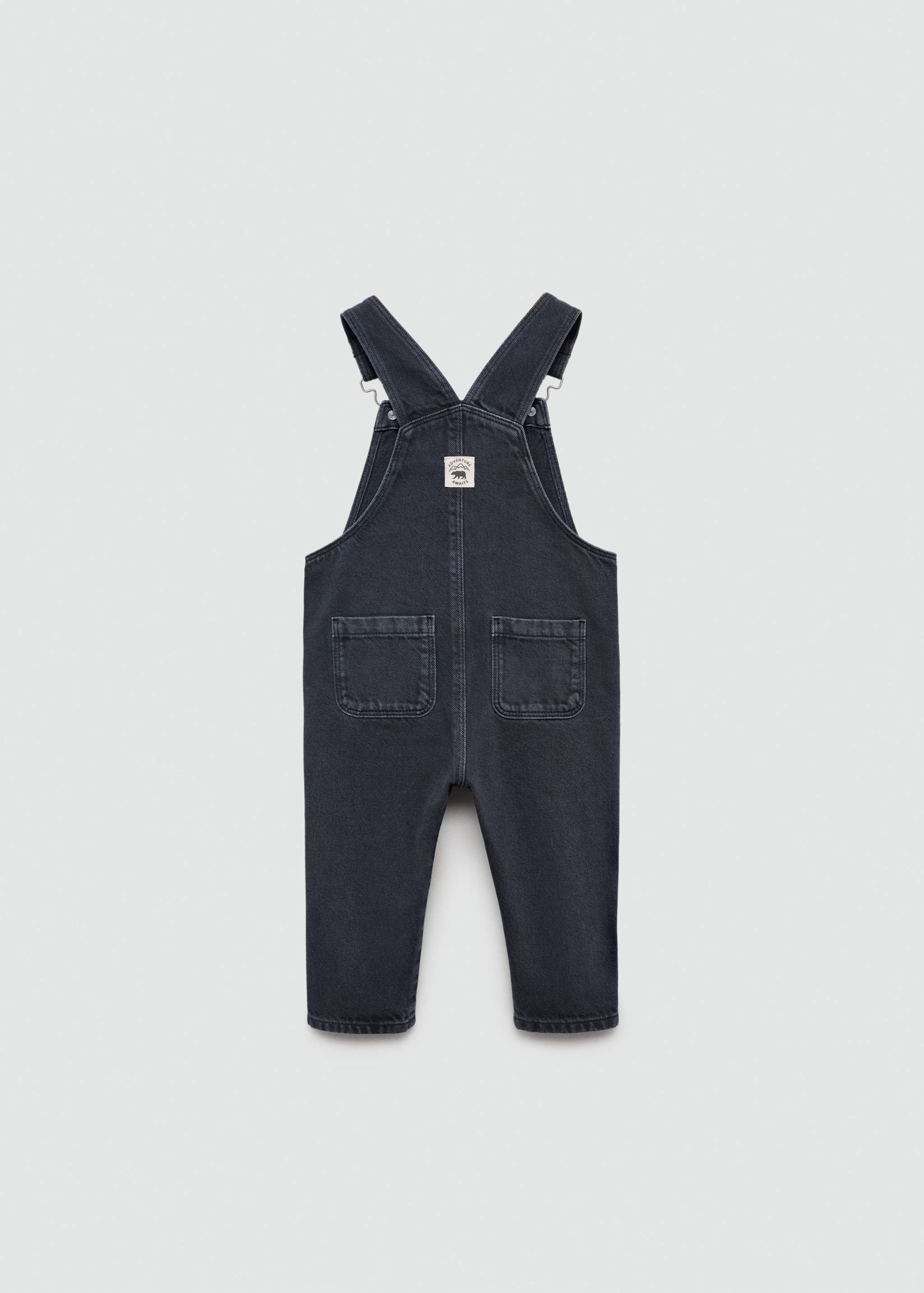 Cotton dungarees - Reverse of the article