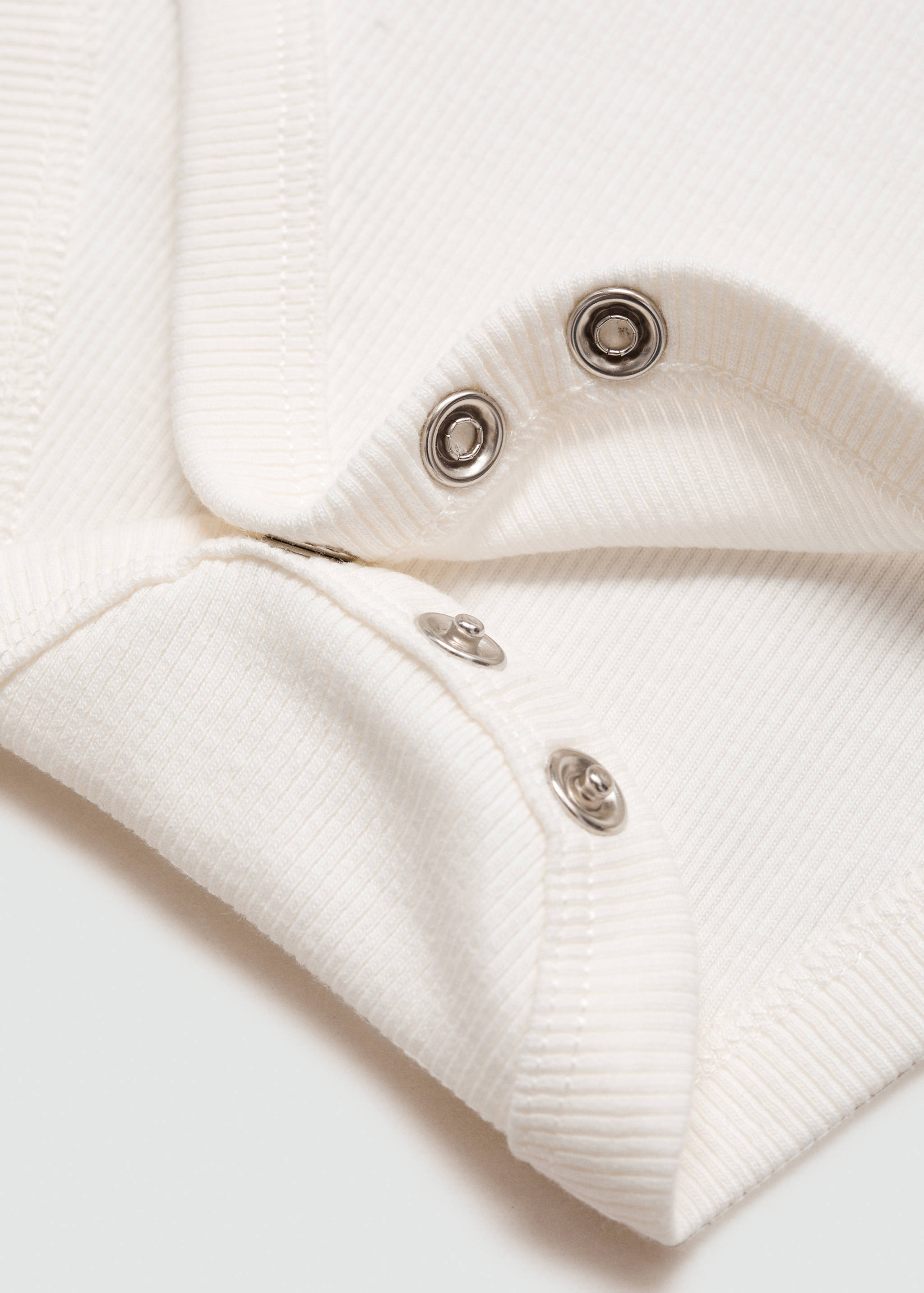 Ruffle ribbed bodysuit - Details of the article 0