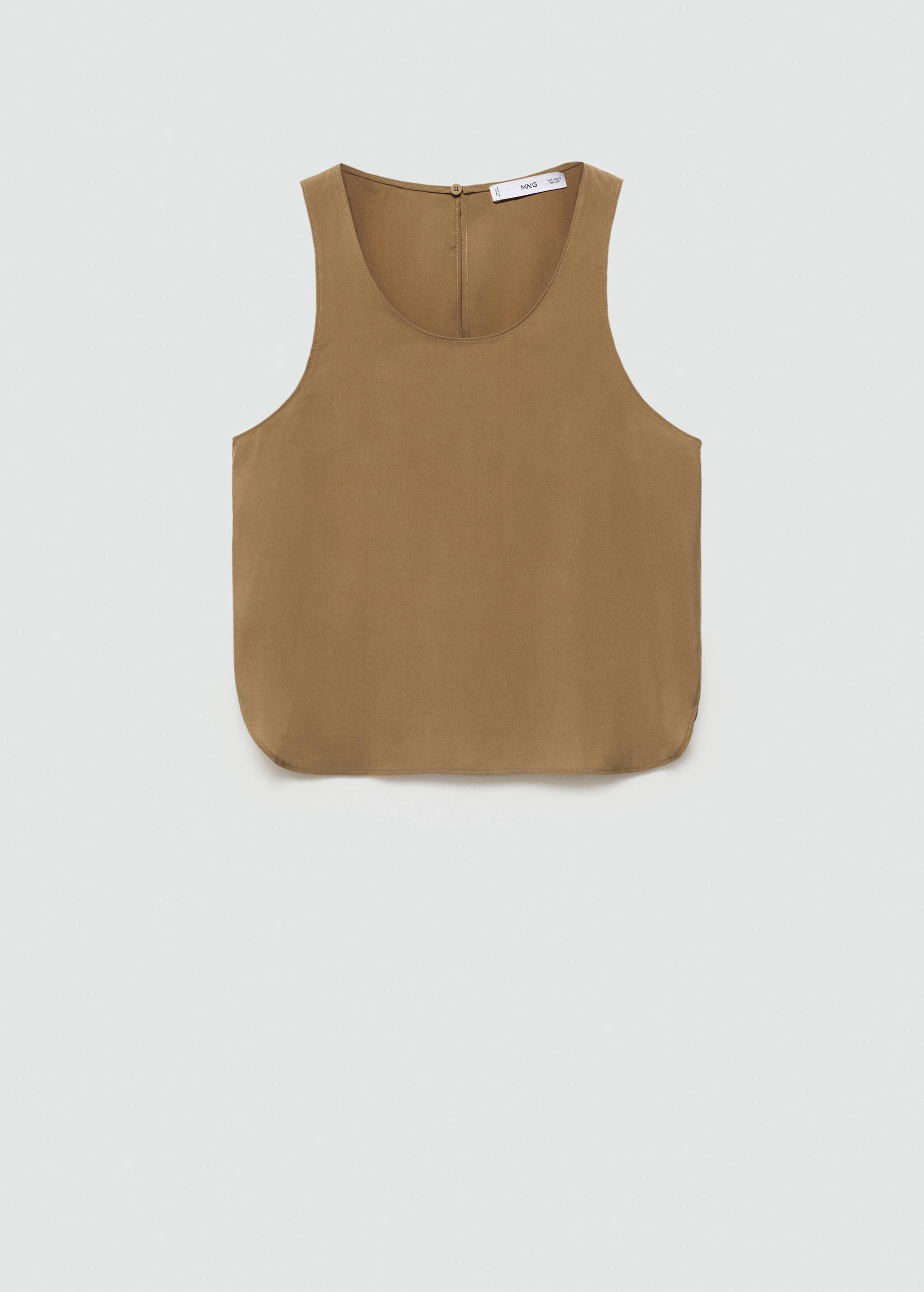 Modalový top bez rukávů - Zboží bez modelu