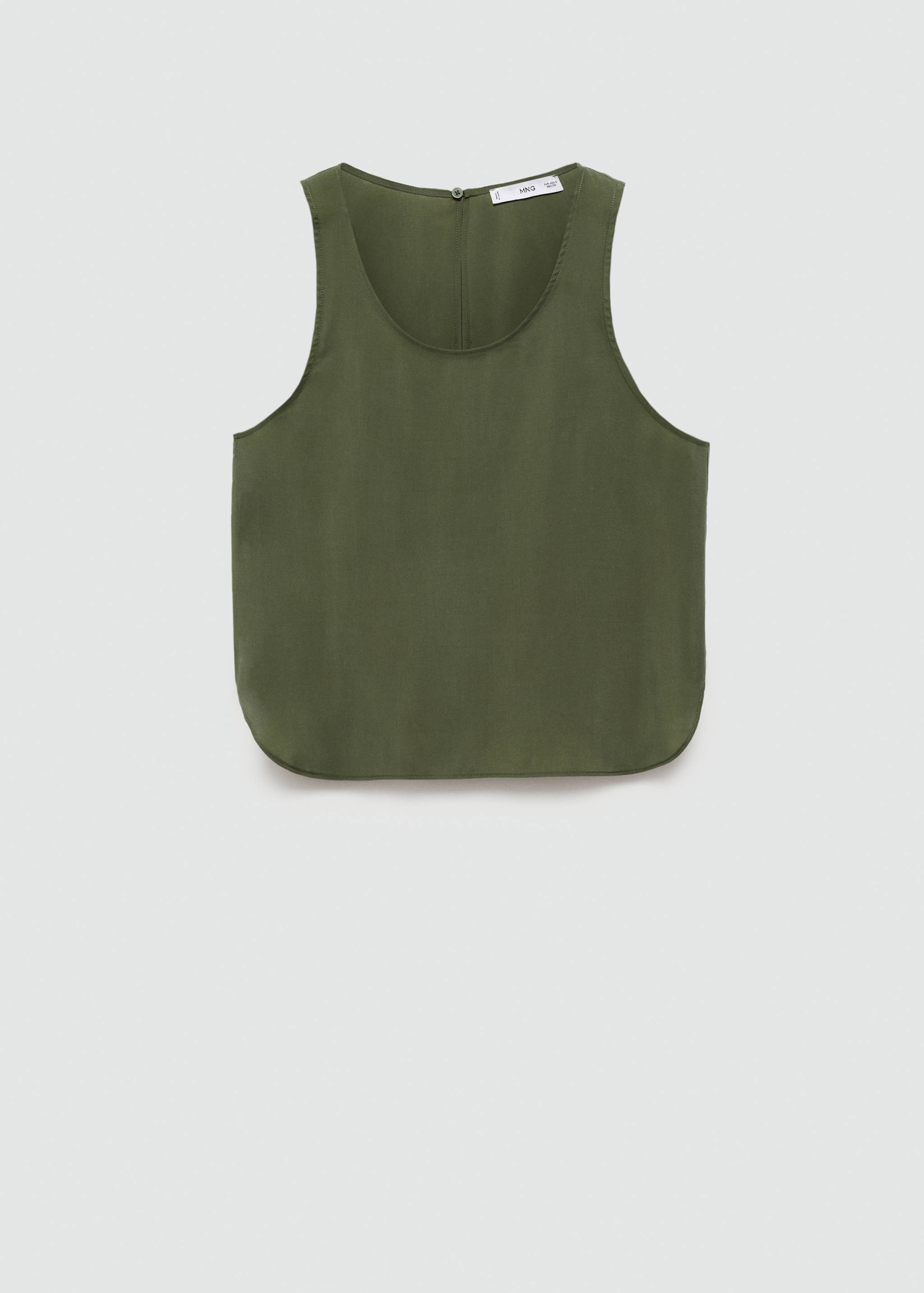 Modalový top bez rukávů - Zboží bez modelu