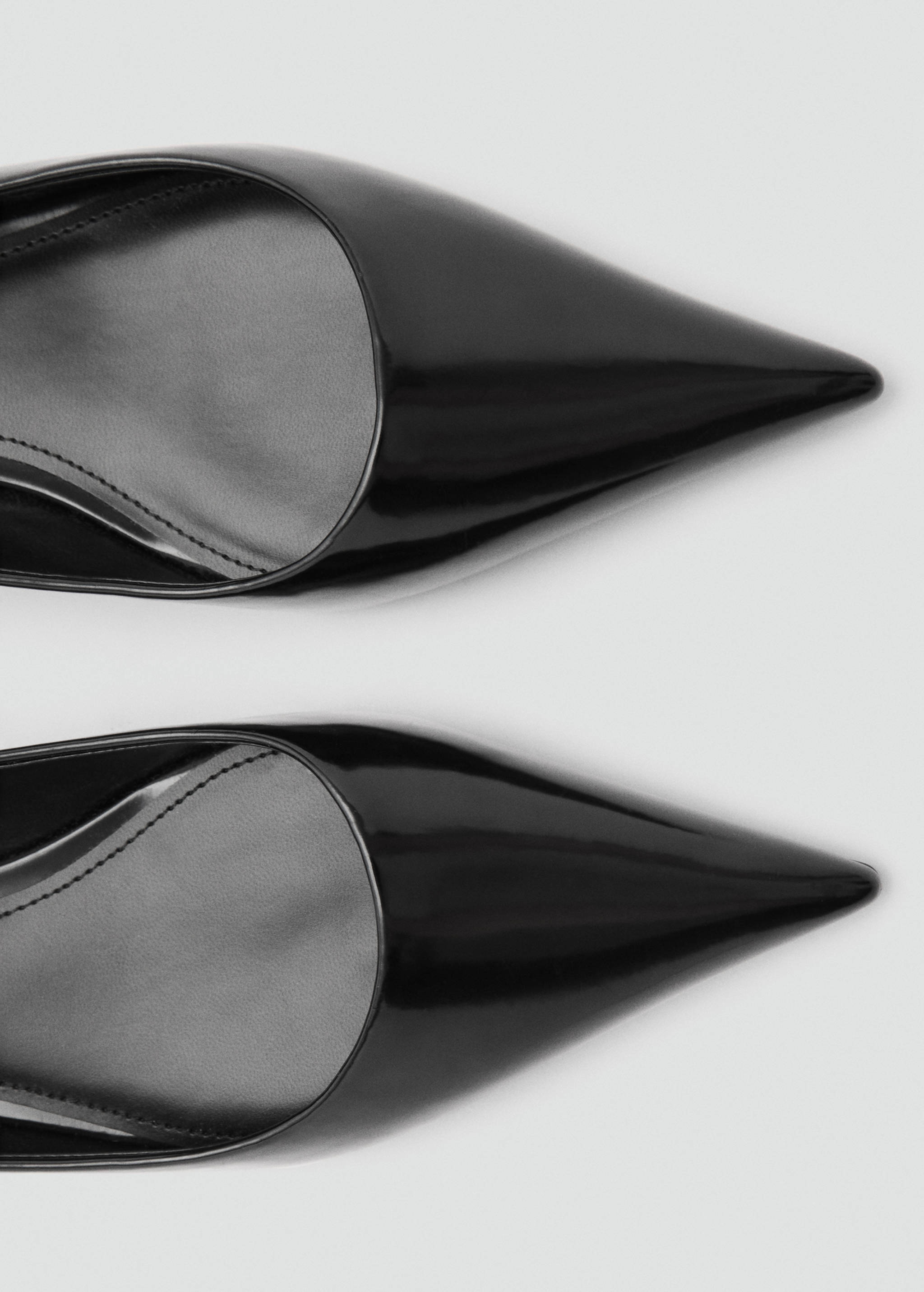 Patent-effect stiletto-heel shoes - Details of the article 2