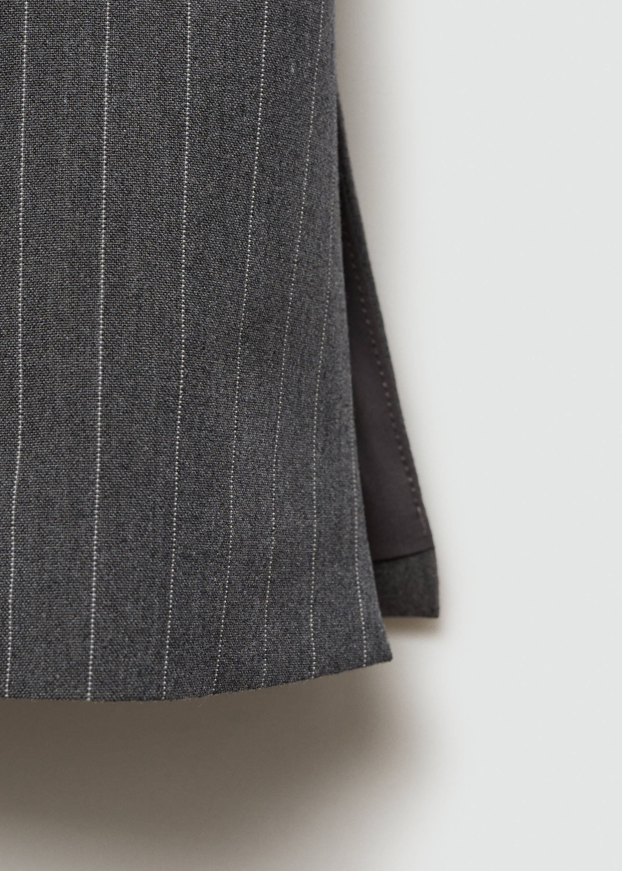 Strapless top with pinstripe - Details of the article 8