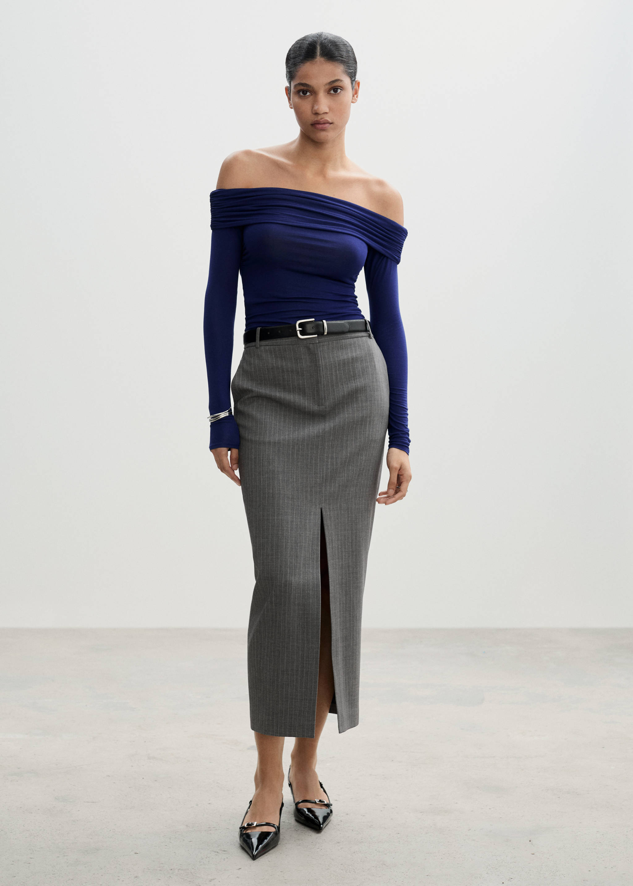 Tričko s holými rameny - Celkový náhled