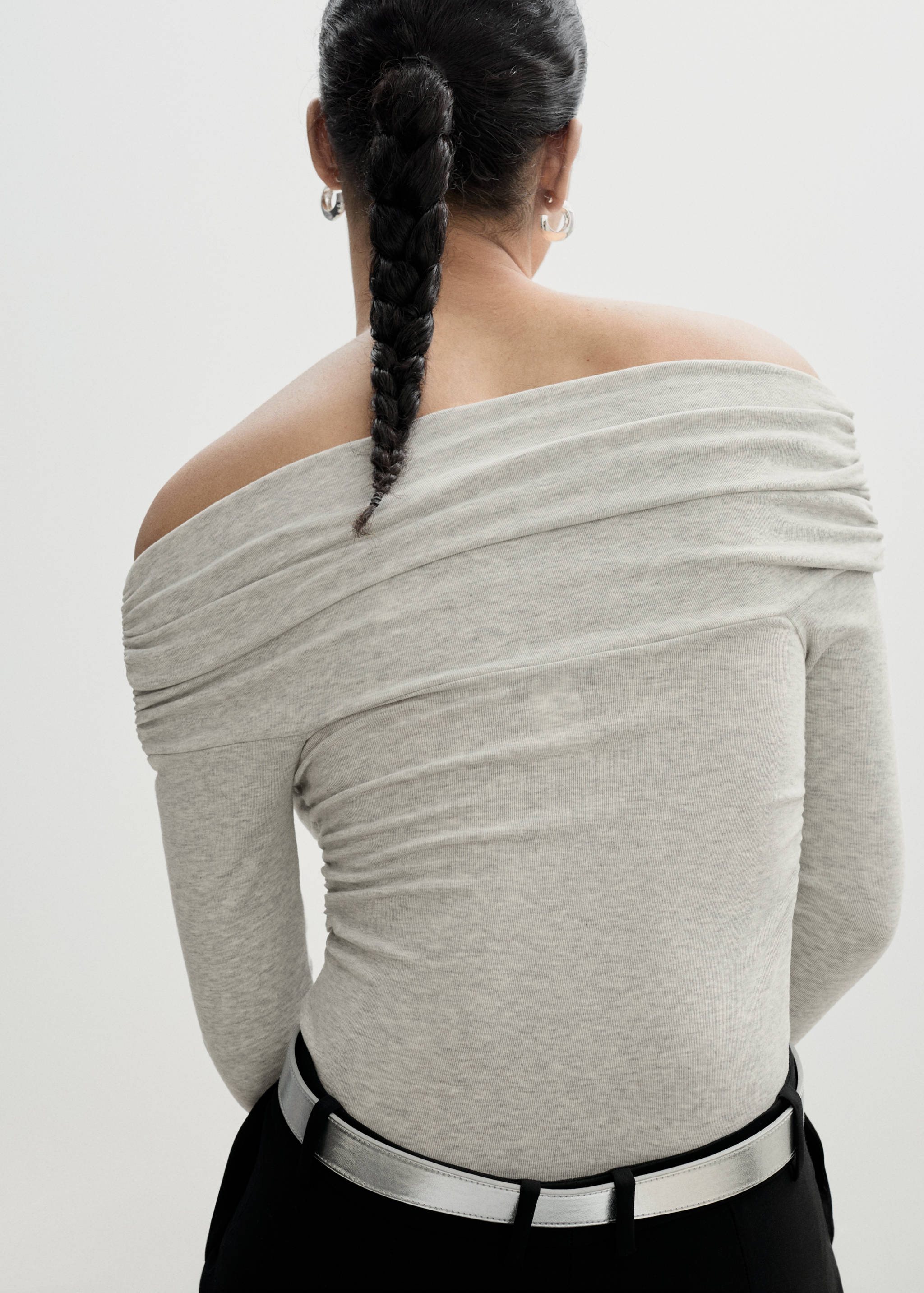 Tričko s holými rameny - Zadní strana zboží