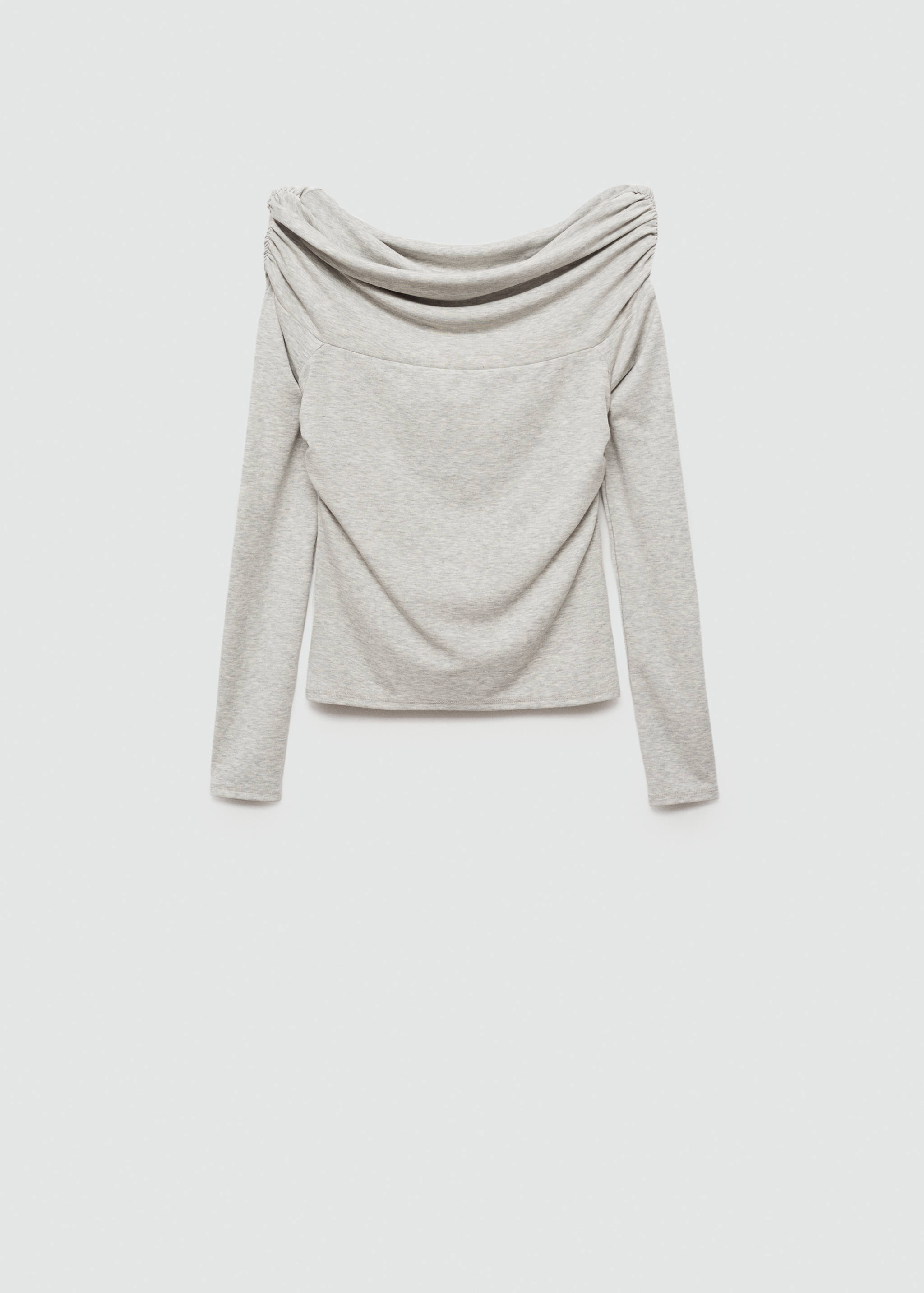 Tričko s holými rameny - Zboží bez modelu