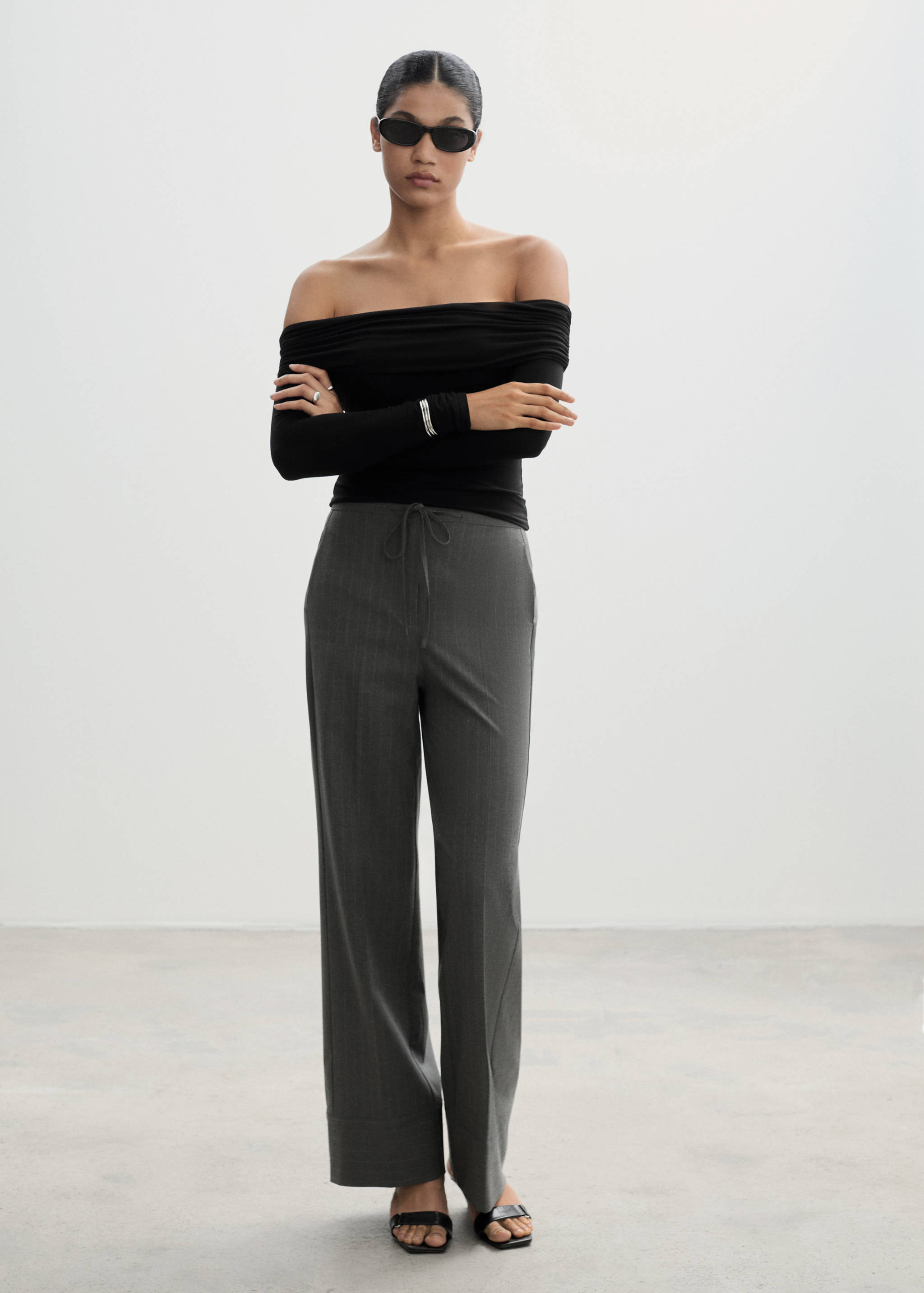 Tričko s holými rameny - Celkový náhled