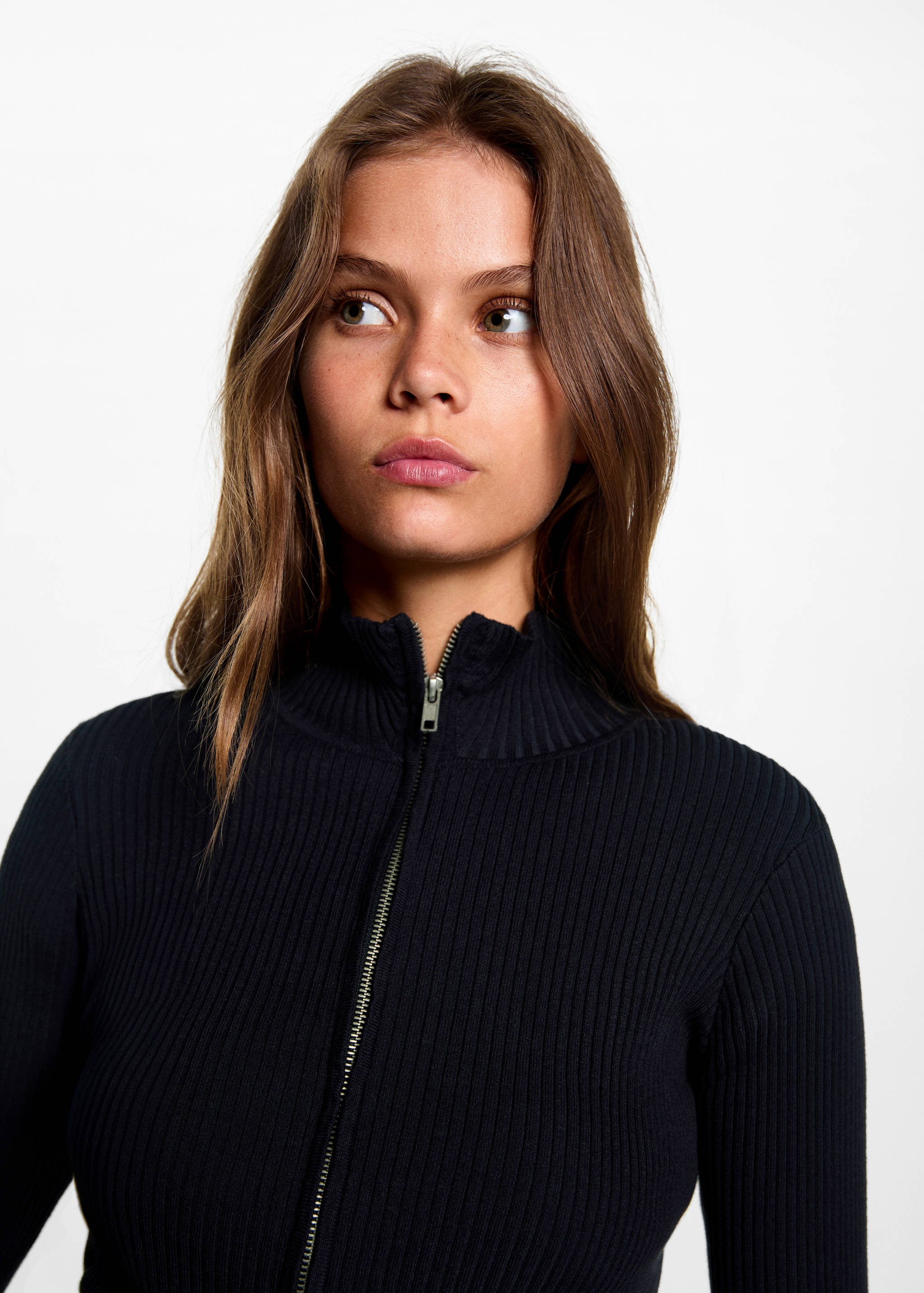 Càrdigan punt cremallera - Detall de l'article 1