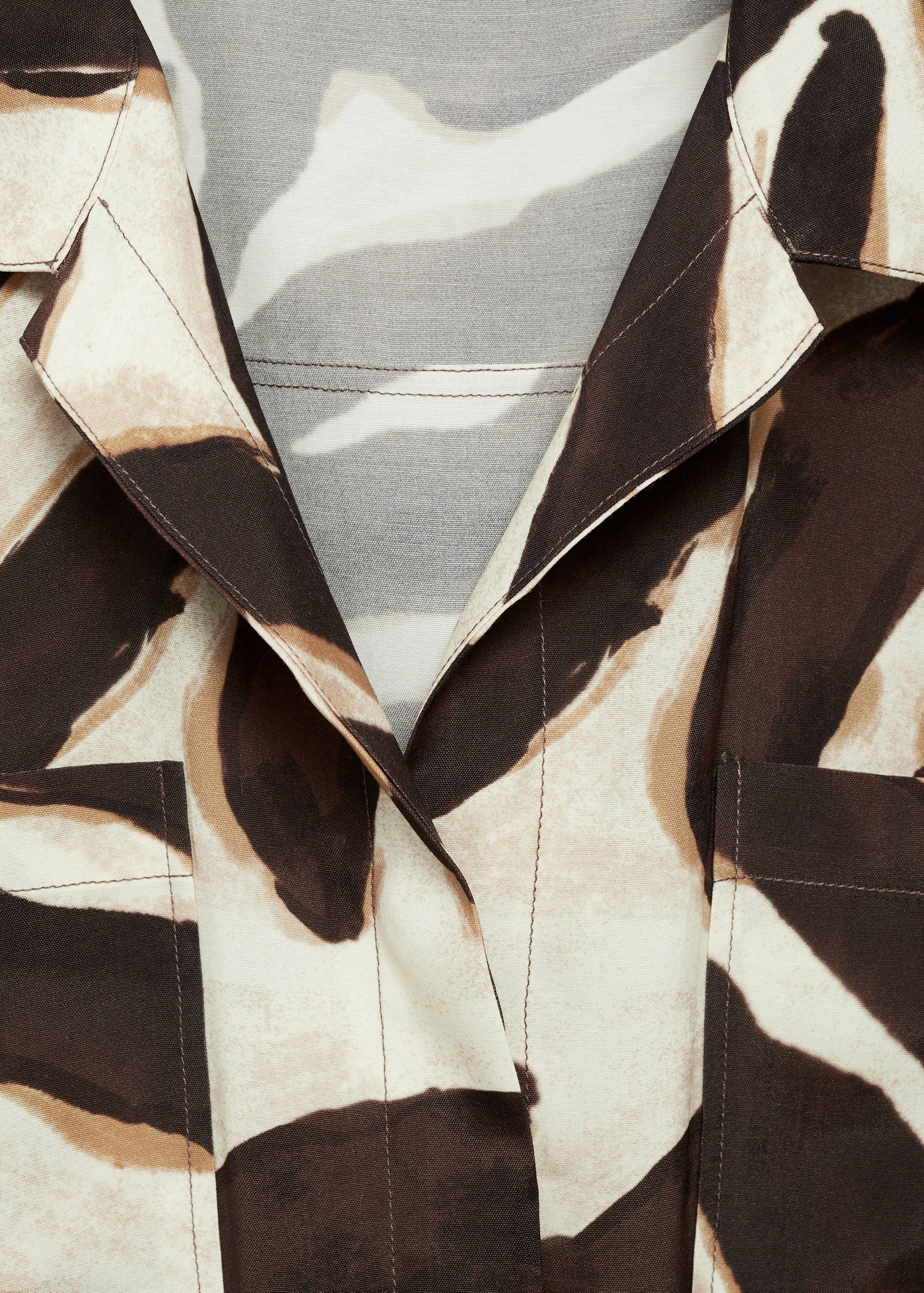 Mono bolsillos animal print - Detalle del artículo 0