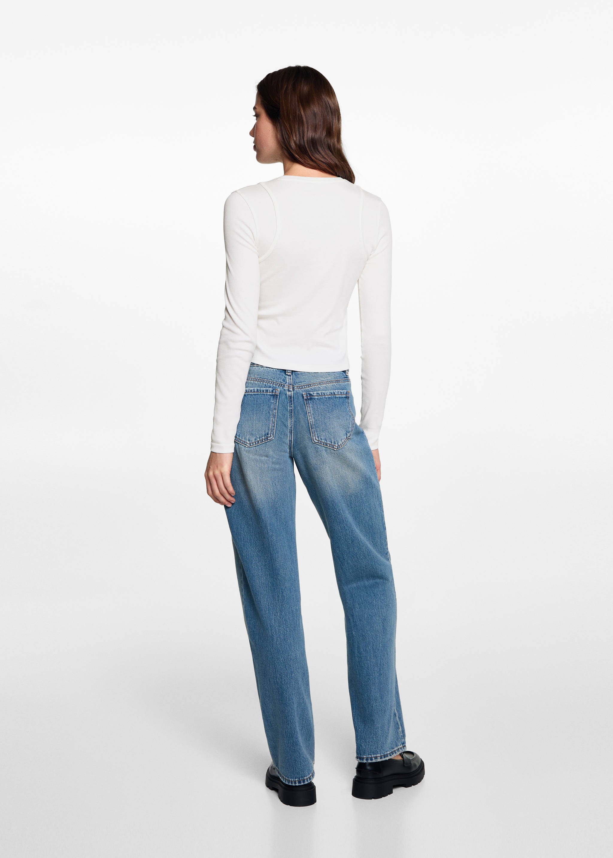 Camiseta costuras top - Reverso del artículo