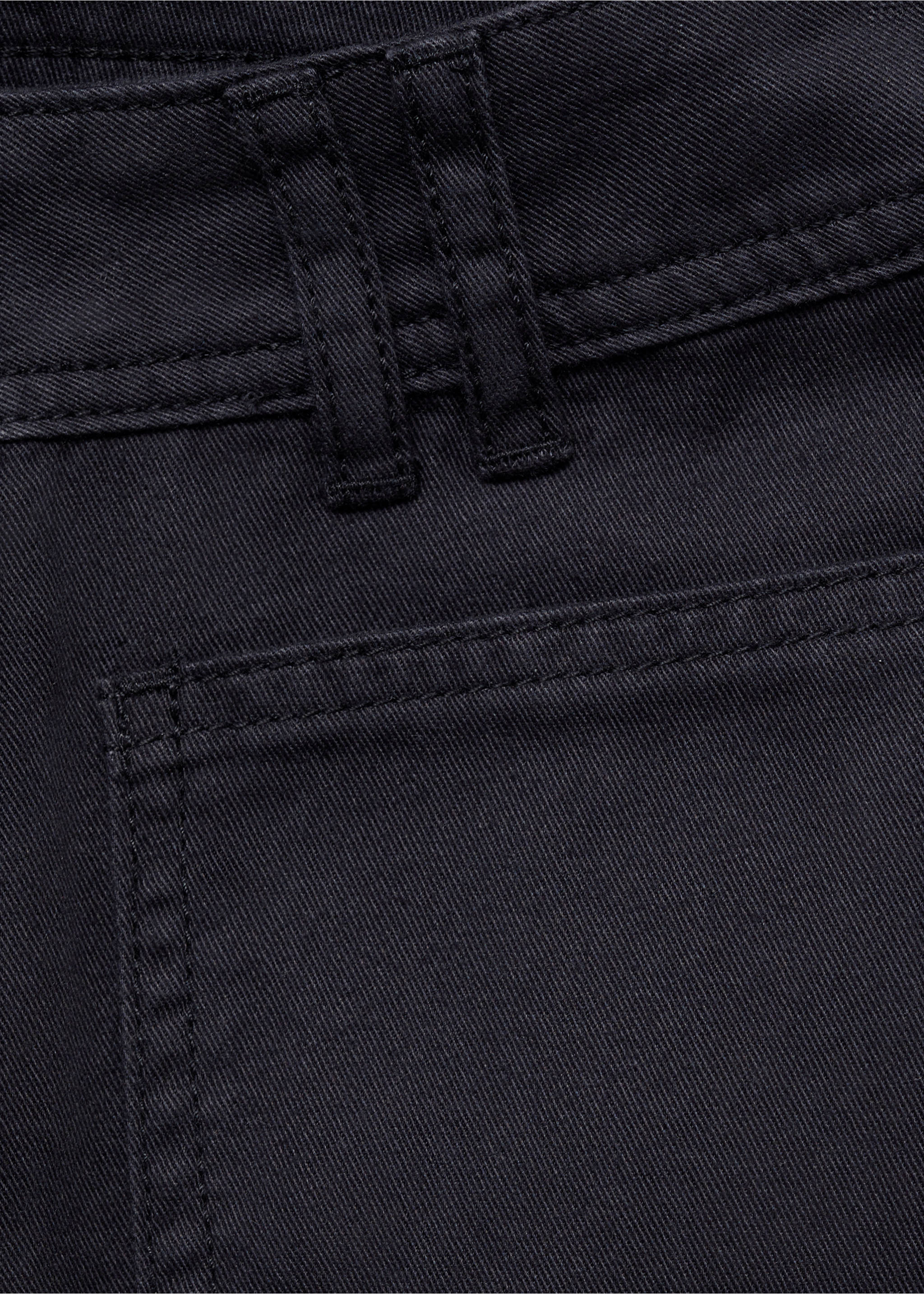 Gerade Hose mit Taschen - Detail des Artikels 0, Petrolblau. Ref: 77074049-00.